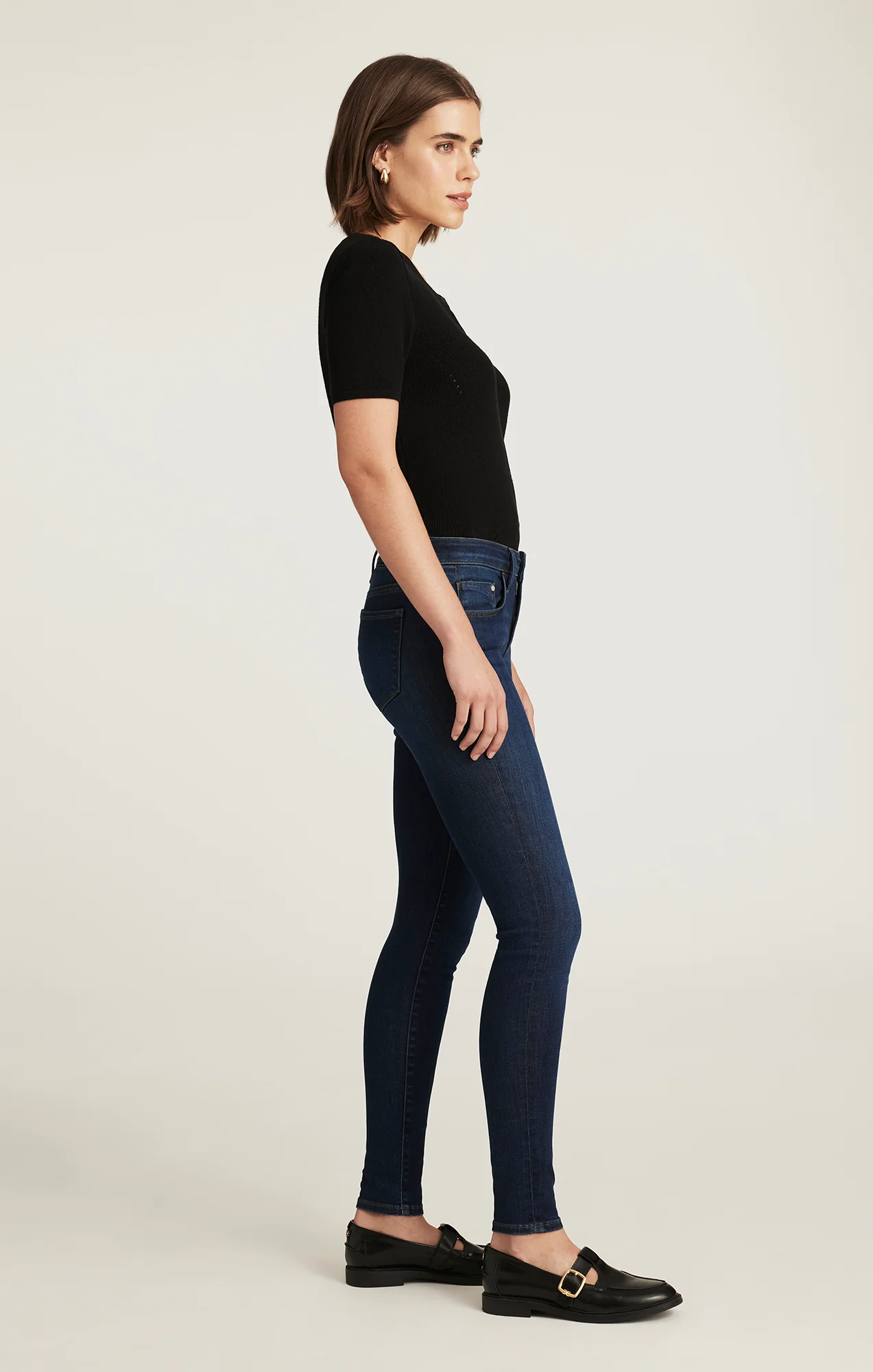 ADRIANA SKINNY IN DARK SUPERSOFT - Image 2