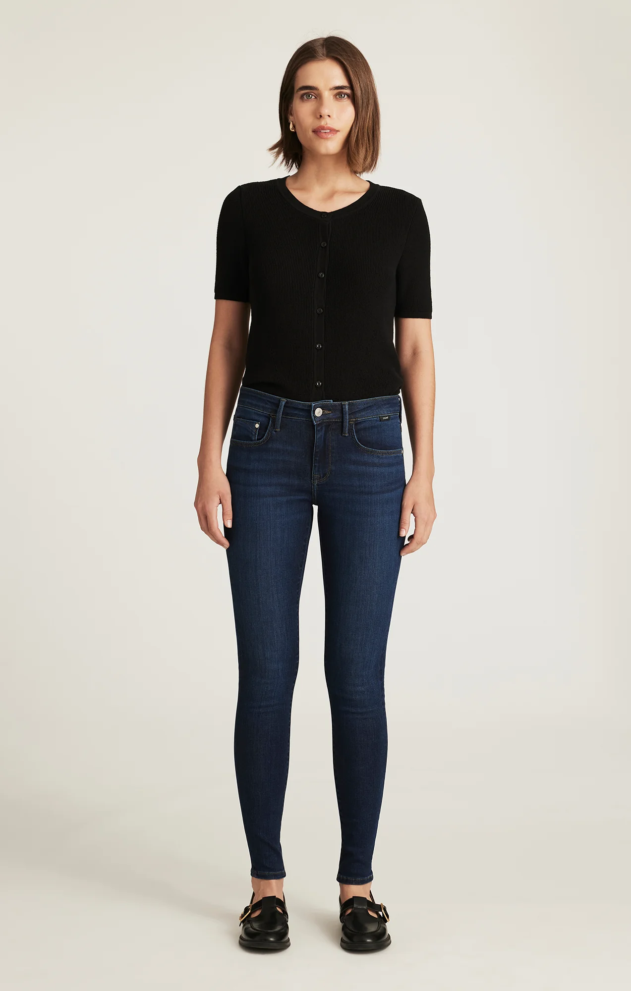 ADRIANA SKINNY IN DARK SUPERSOFT - Image 3