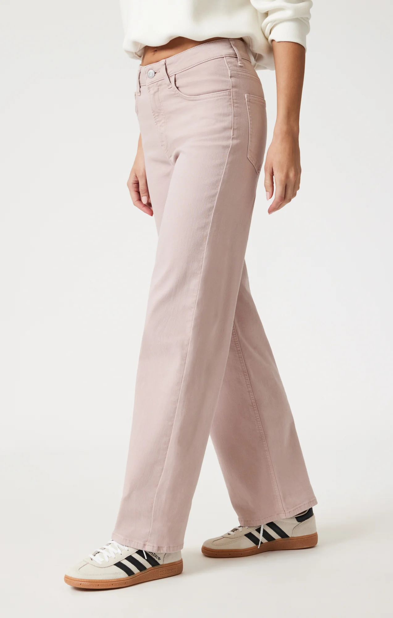 ALENA WIDE LEG IN WOODROSE FLEX BLUE - Image 5