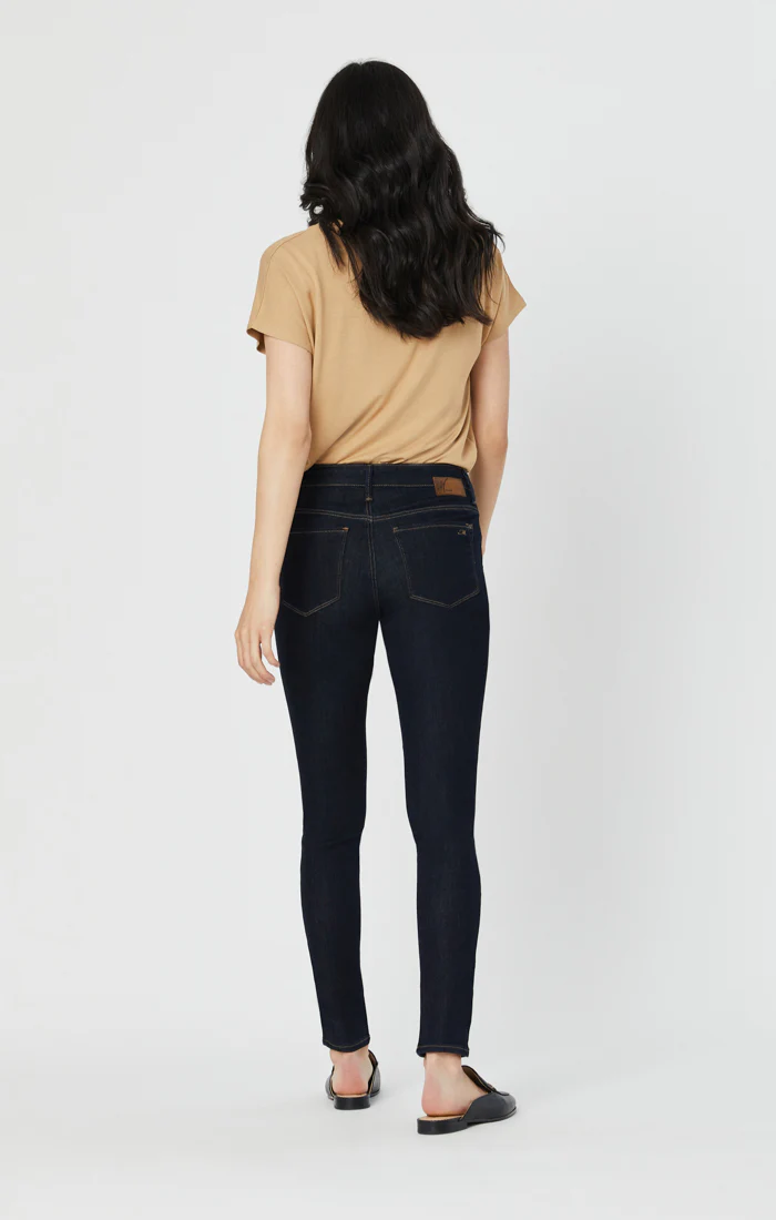 ALISSA SUPER SKINNY JEANS IN RINSE SUPERSOFT - Image 3