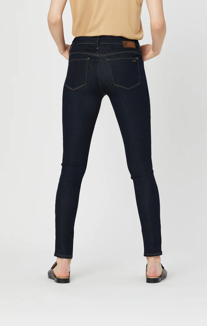 ALISSA SUPER SKINNY JEANS IN RINSE SUPERSOFT - Image 4