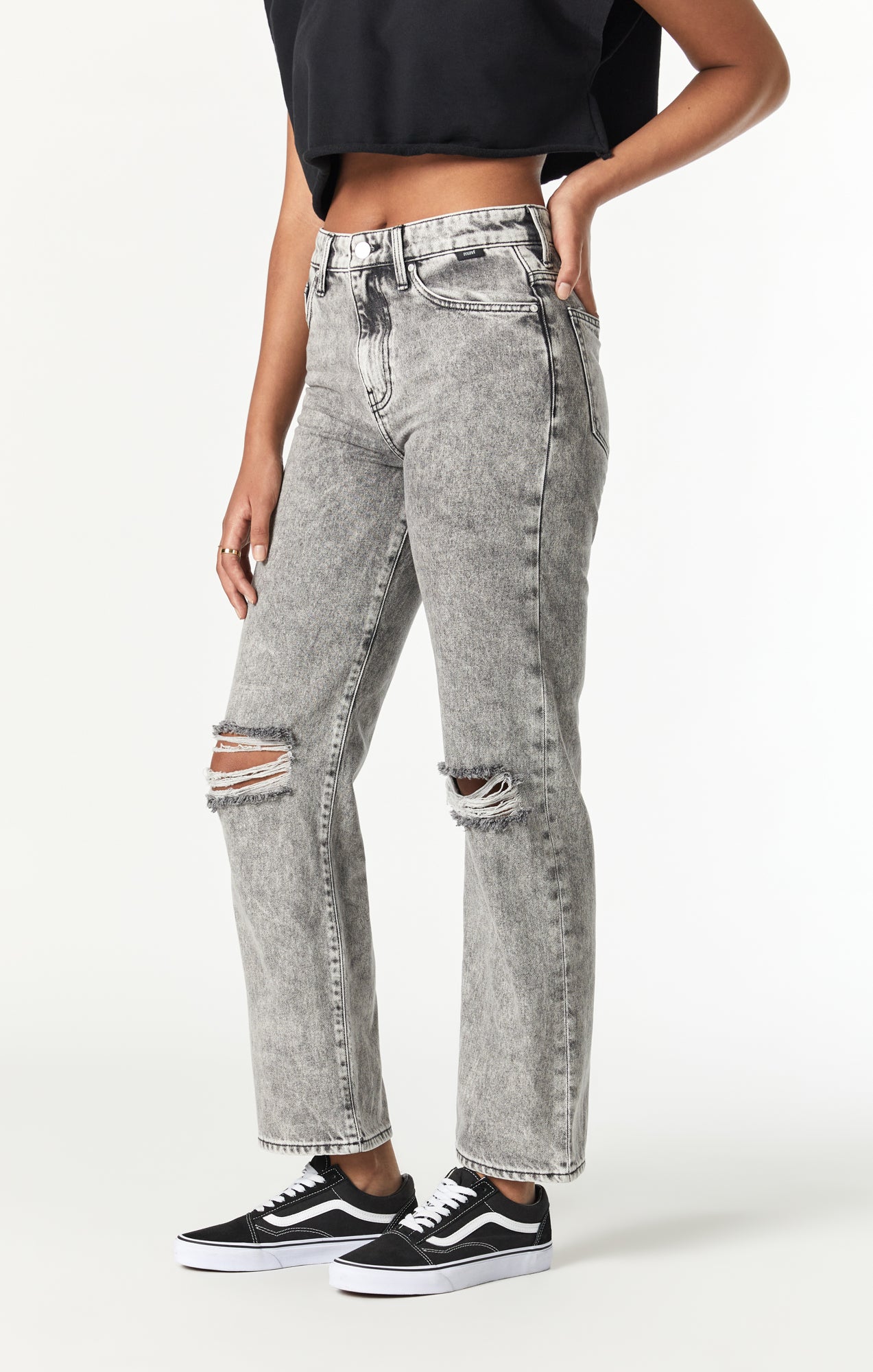 BARCELONA WIDE LEG IN LIGHT SMOKE TRUE BLUE - Image 3