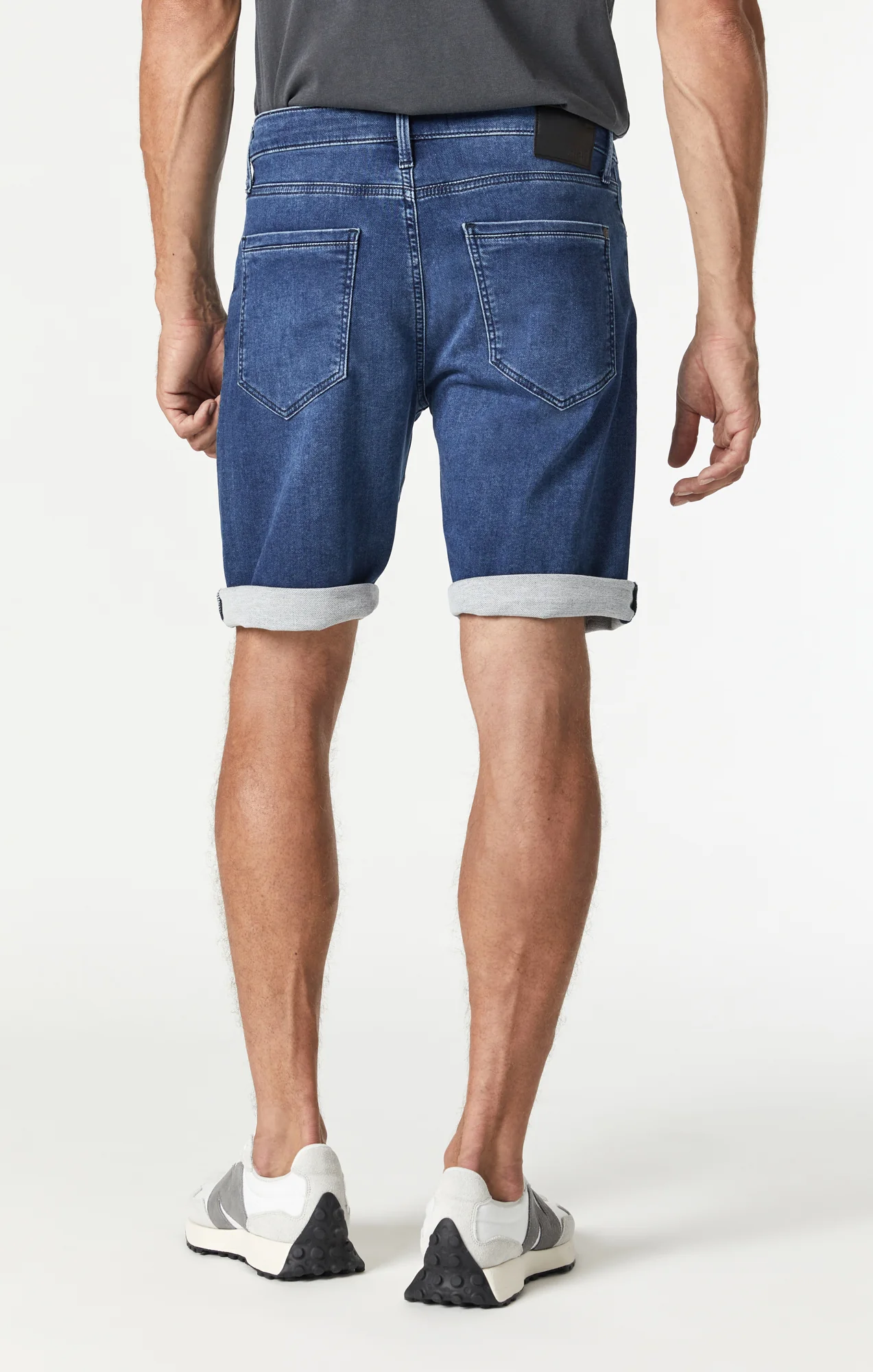 BRIAN SHORTS IN DARK BRUSHED ATHLETIC - Image 6