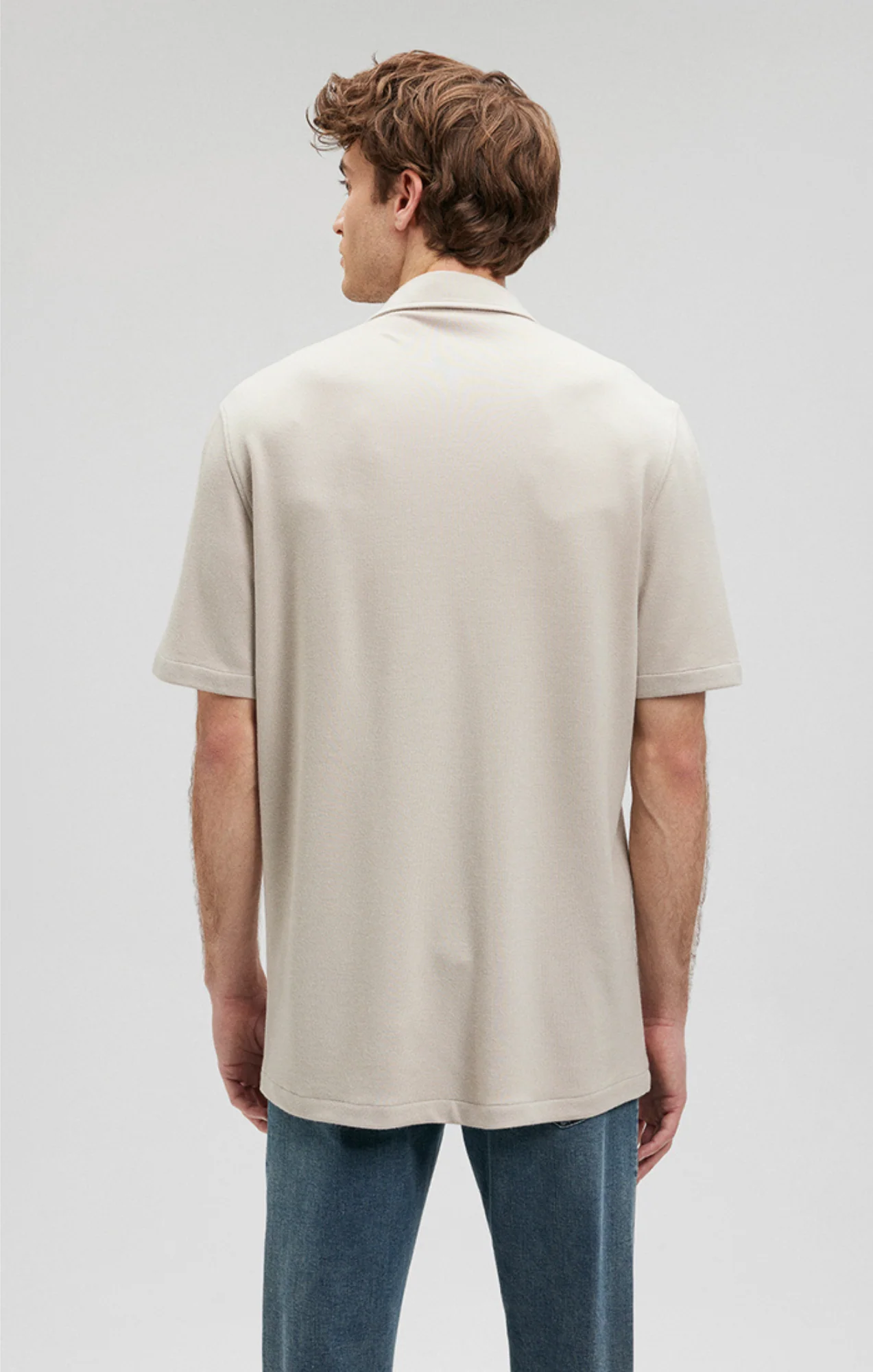 BUTTON-UP SHORT SLEEVE SHIRT IN MOONSTRUCK - Image 4