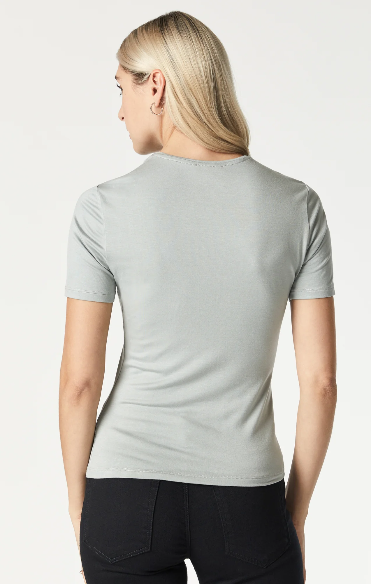 CREW NECK T-SHIRT IN BELGIAN BLOCK - Image 3