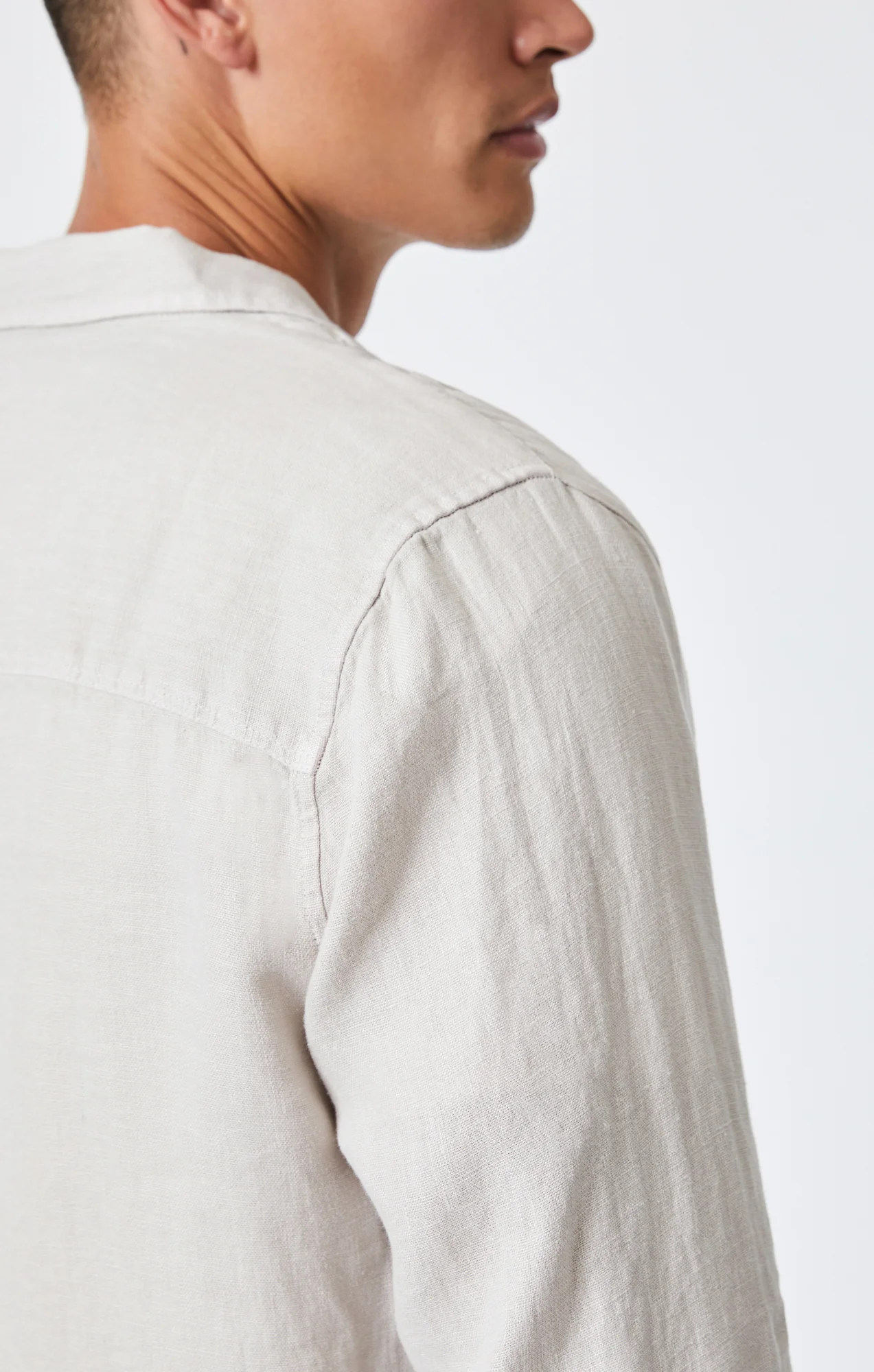 DOUBLE POCKET BUTTON-UP SHIRT IN MOONSTRUCK - Image 5