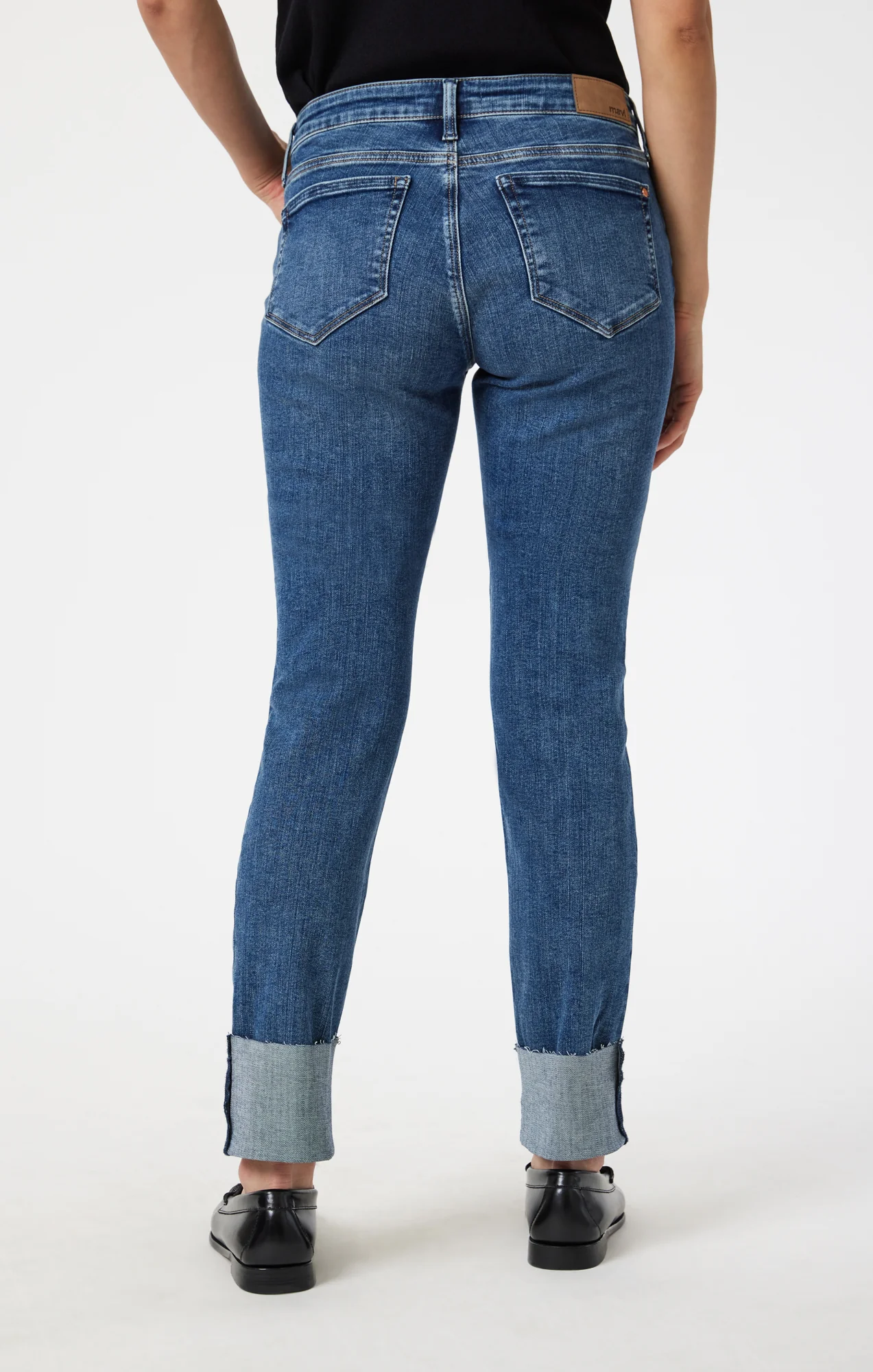 EMMA SLIM BOYFRIEND IN MID USED FLEX BLUE - Image 4