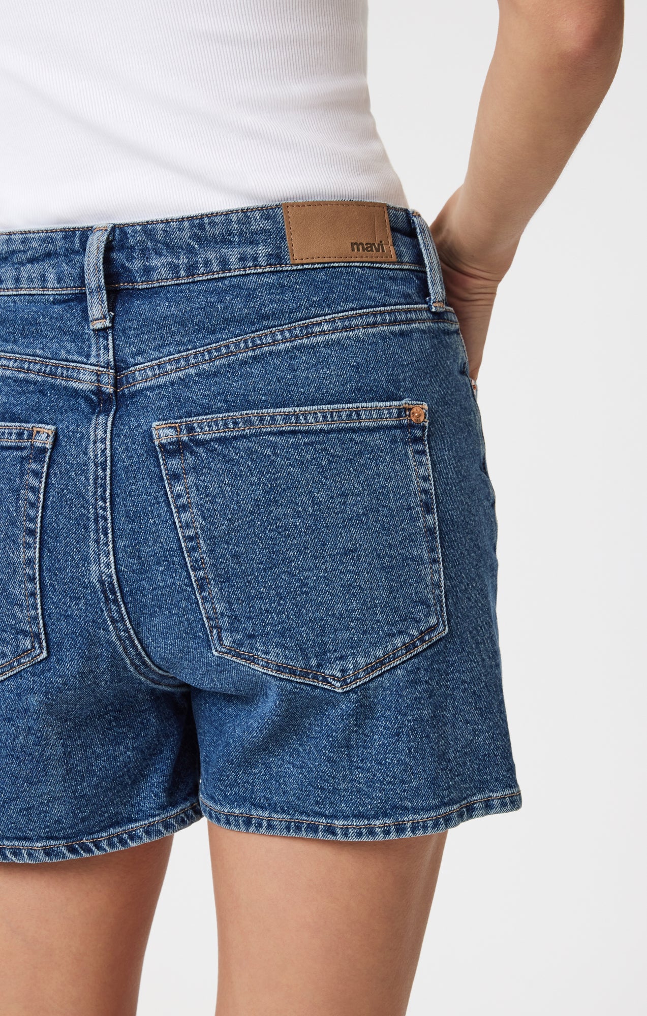 HEIDI SHORTS IN DARK SHADED 90's - Image 6