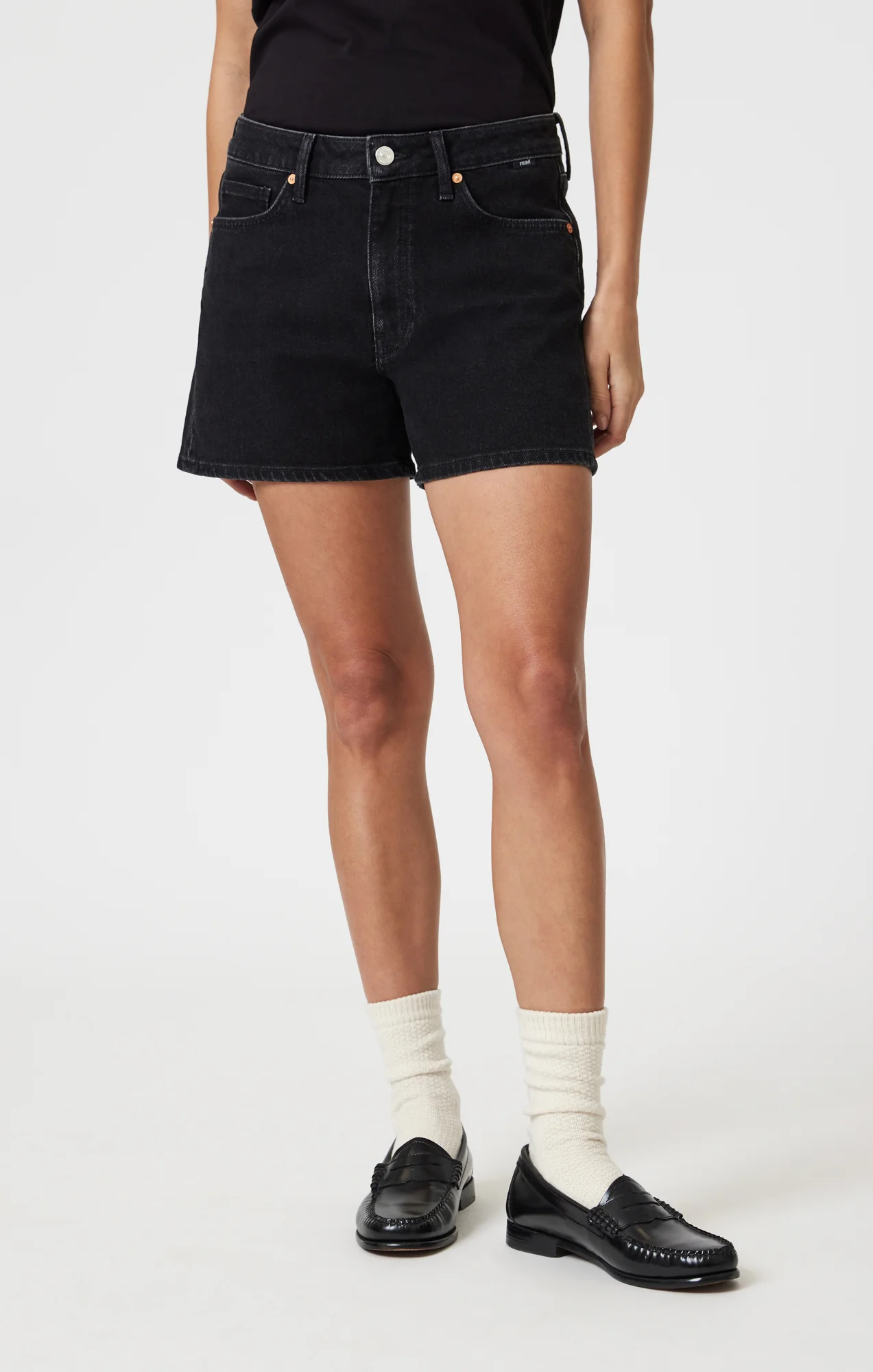 HEIDI SHORTS IN DARK SMOKE 90'S - Image 4