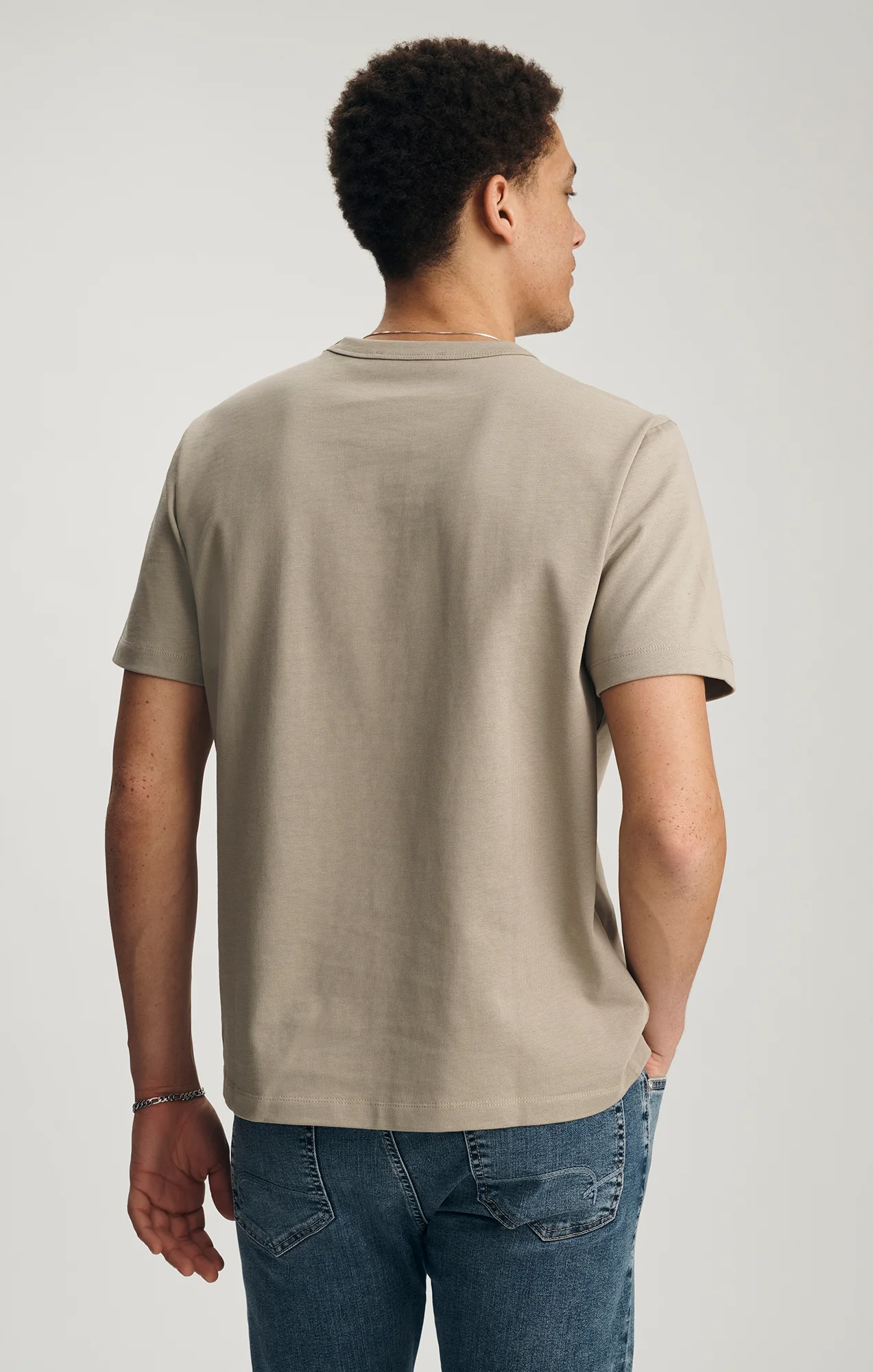 HERITAGE CREW NECK T-SHIRT IN SENECA ROCK - Image 2