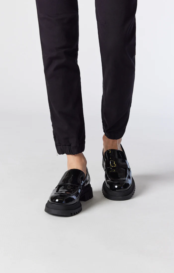 IVY CARGO PANT IN BLACK TWILL - Image 9