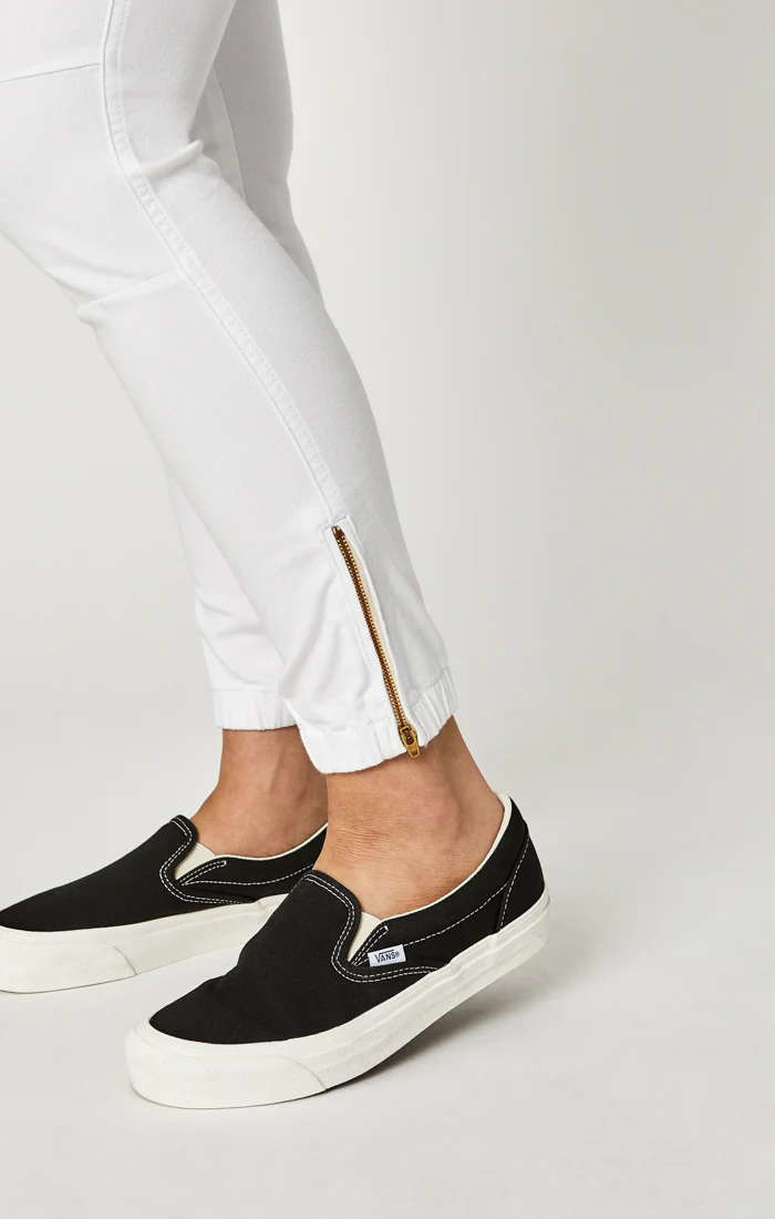 IVY SLIM CARGO IN WHITE TWILL - Image 5