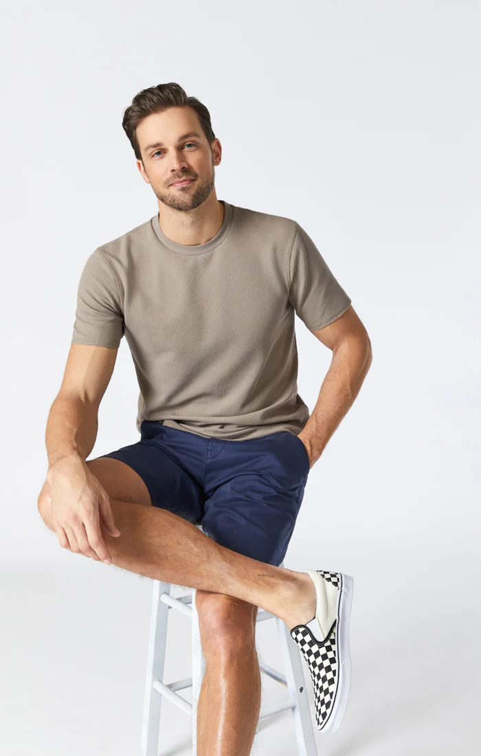 JACOB SHORTS IN DARK NAVY TWILL - Image 7