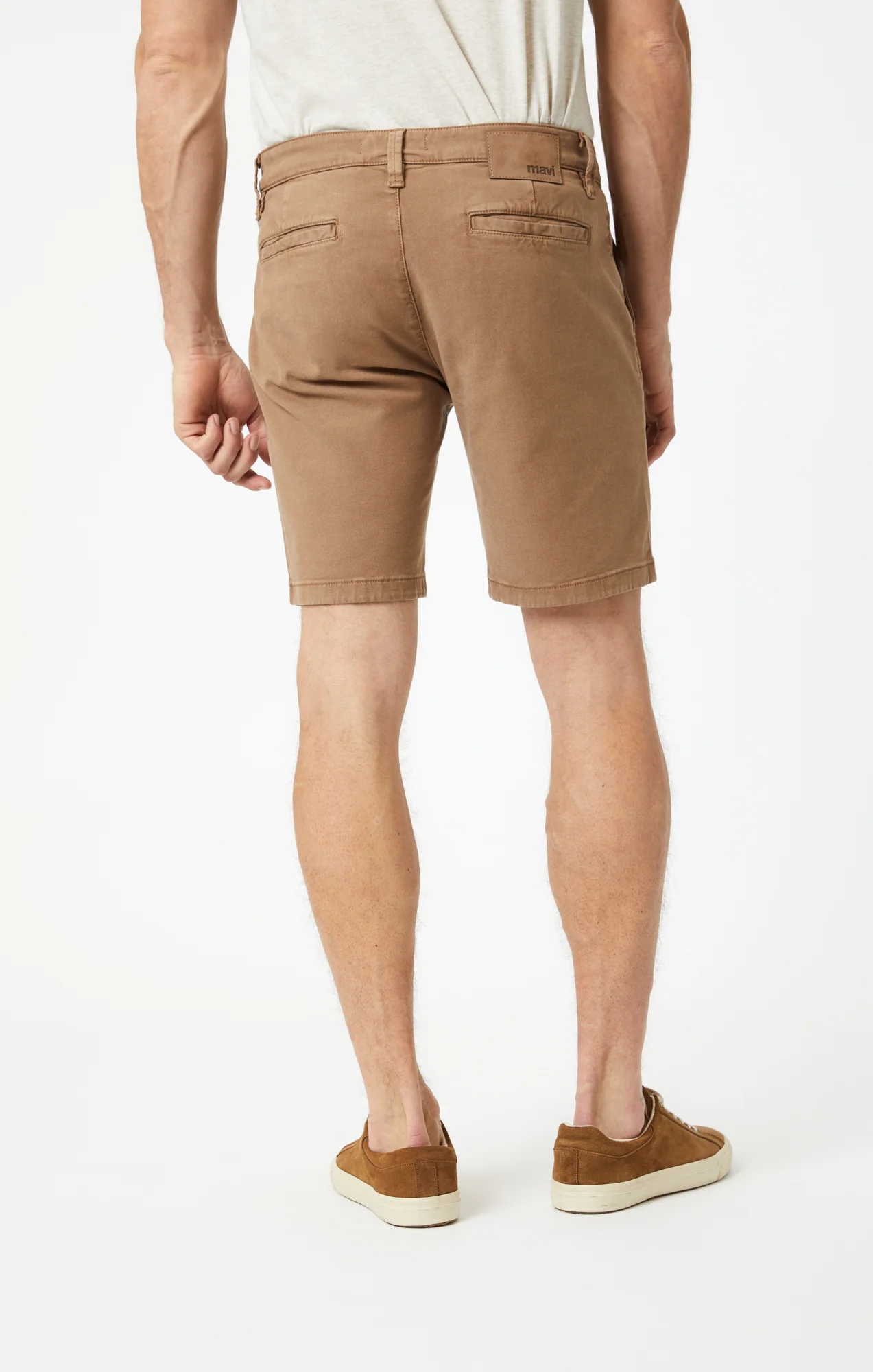 JACOB SHORTS IN TIGER'S EYE LUXE TWILL - Image 4