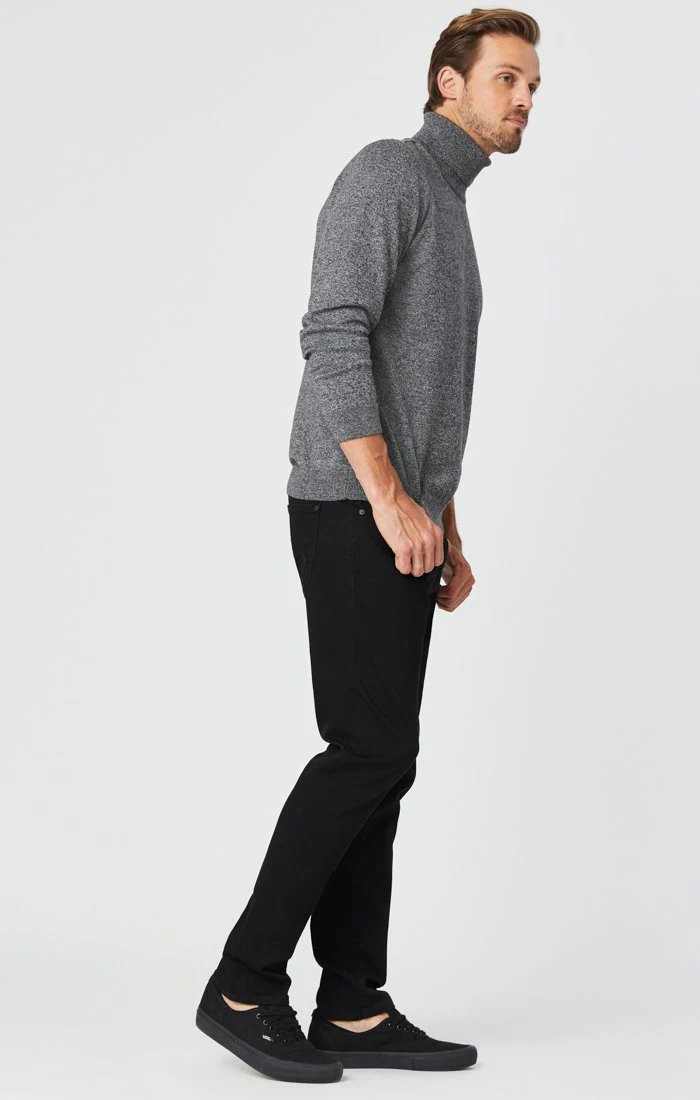 JAKE SLIM LEG JEANS IN DOUBLE BLACK SUPERMOVE - Image 4