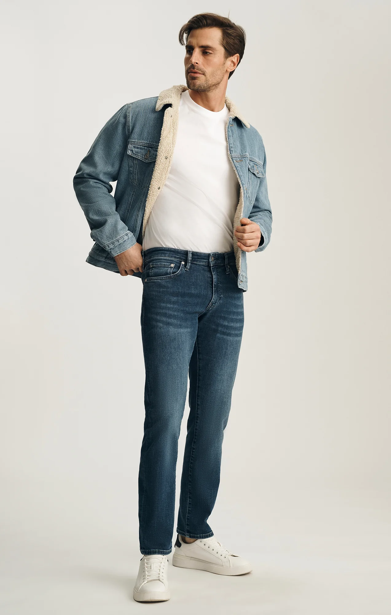 JAKE SLIM LEG IN DARK BRUSHED CLASSIC VINTAGE
