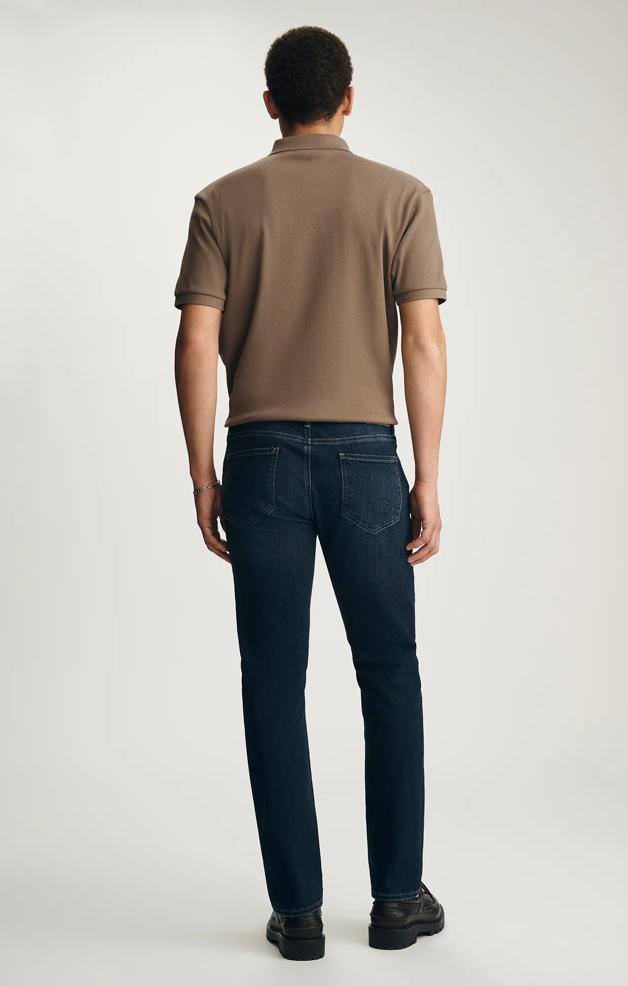 JAKE SLIM LEG IN DARK BRUSHED WILLIAMSBURG - Image 3