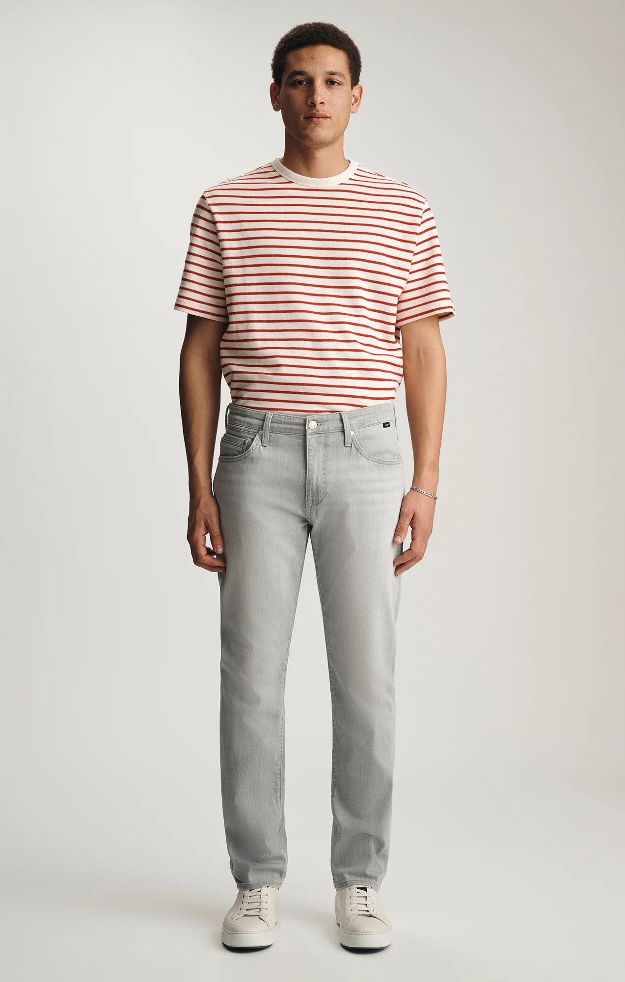 JAKE SLIM LEG IN ICE GREY WILLIAMSBURG - Image 4