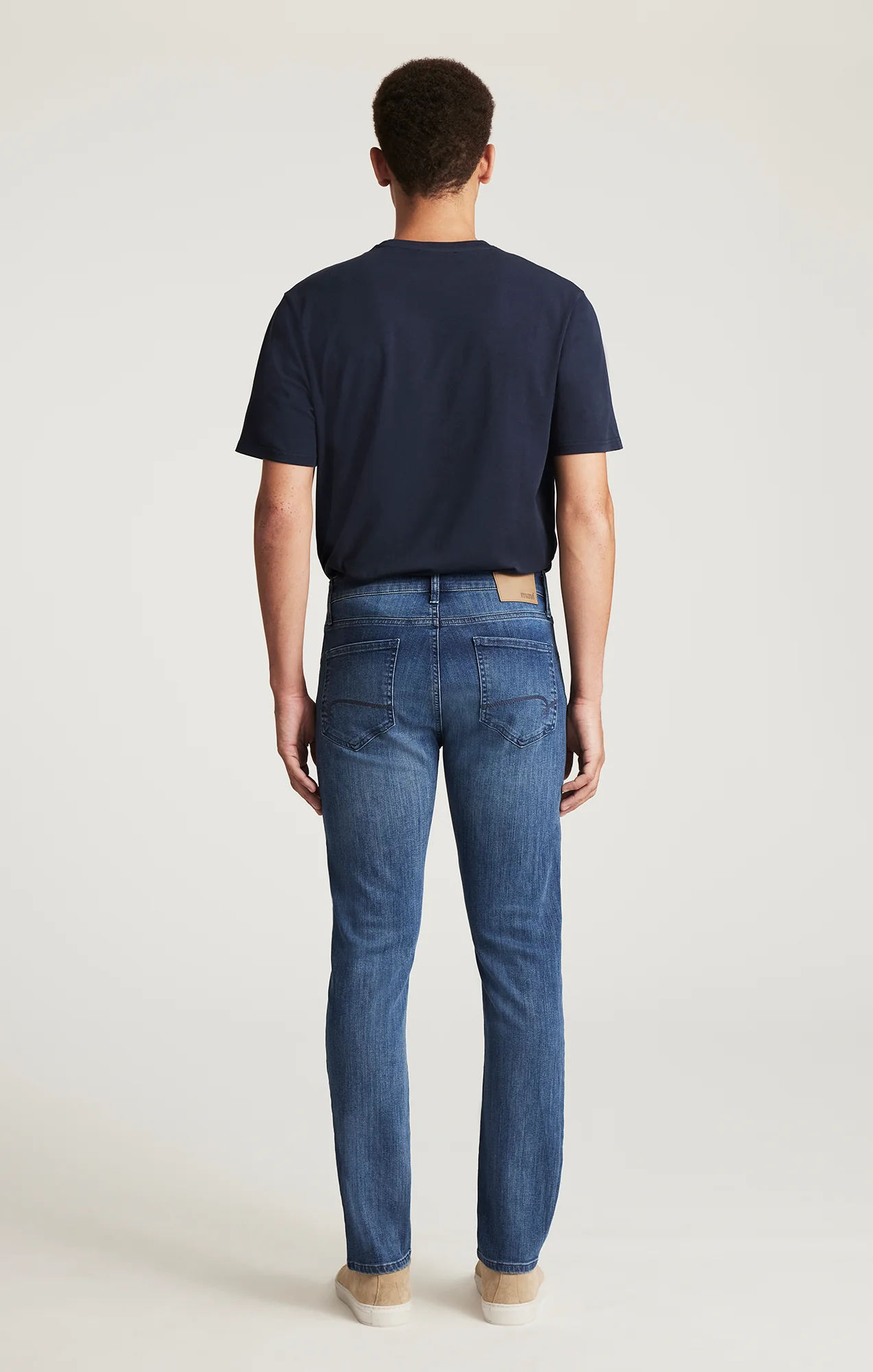JAKE SLIM LEG IN MID BRUSHED WILLIAMSBURG - Image 4