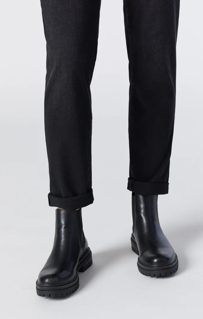 KATHLEEN SLIM BOYFRIEND IN BLACK FEATHER BLUE - Image 5
