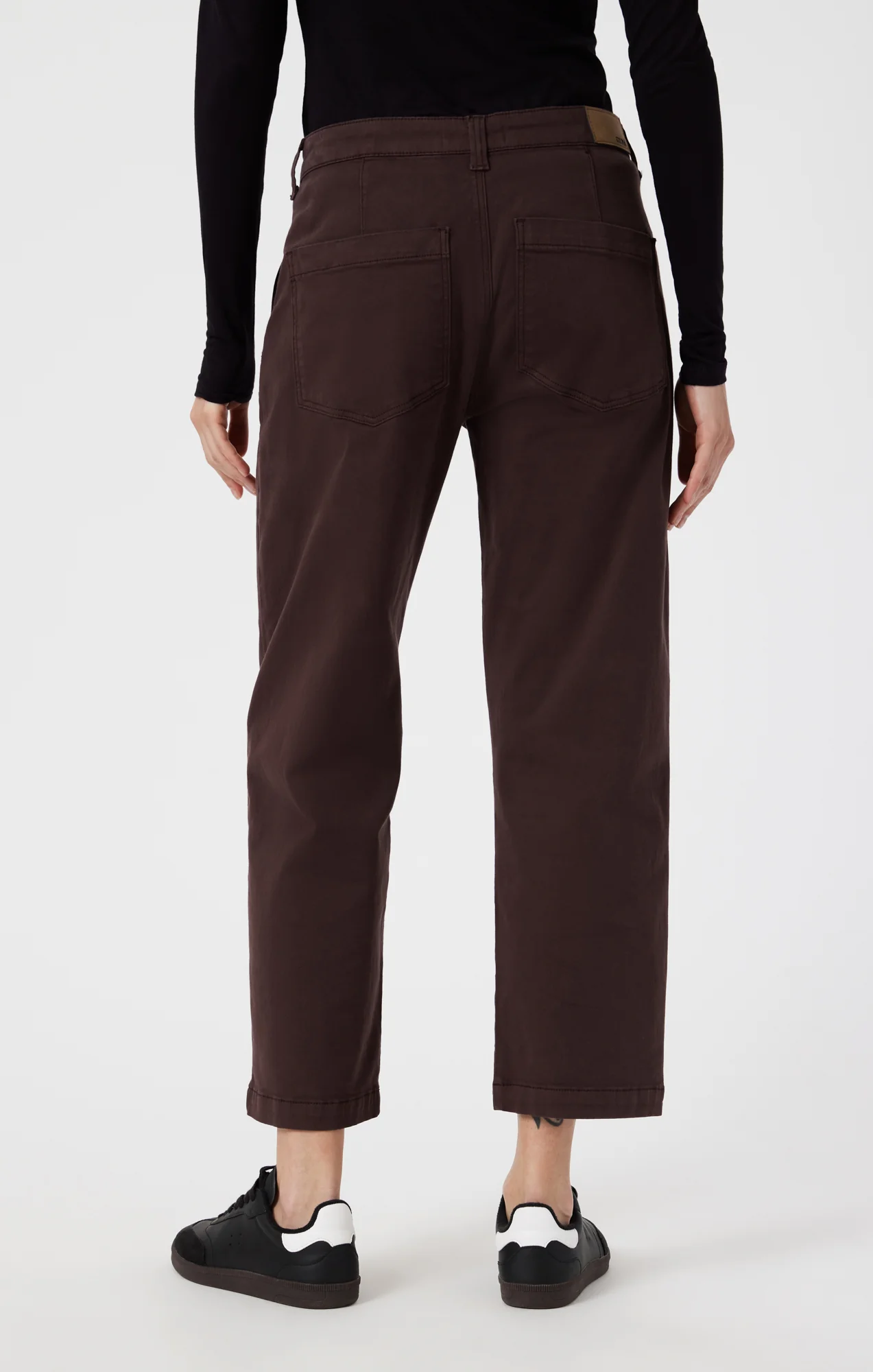 LAUREN STRAIGHT CHINO IN CURRANT CASUAL TWILL - Image 5