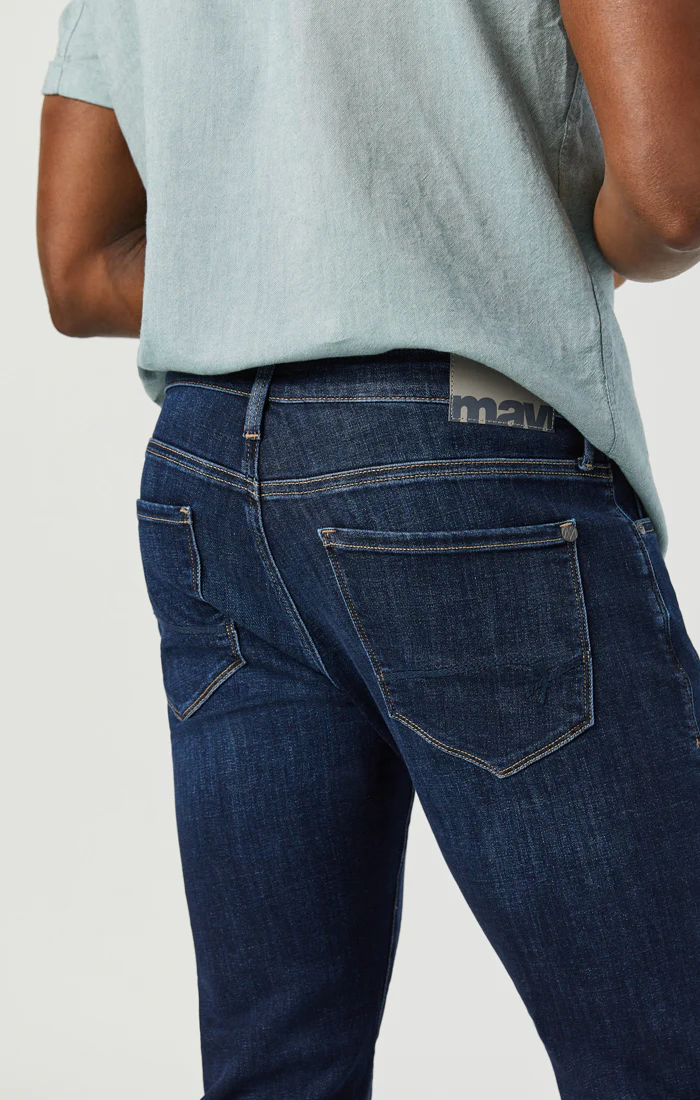 MARCUS SLIM STRAIGHT LEG IN DEEP FEATHER BLUE - Image 4