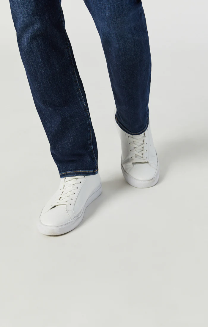 MARCUS SLIM STRAIGHT LEG IN DEEP FEATHER BLUE - Image 6