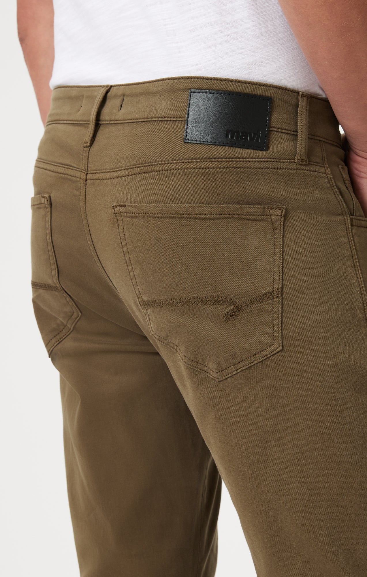 MARCUS SLIM STRAIGHT LEG IN JUNIPER CASUAL TWILL - Image 6