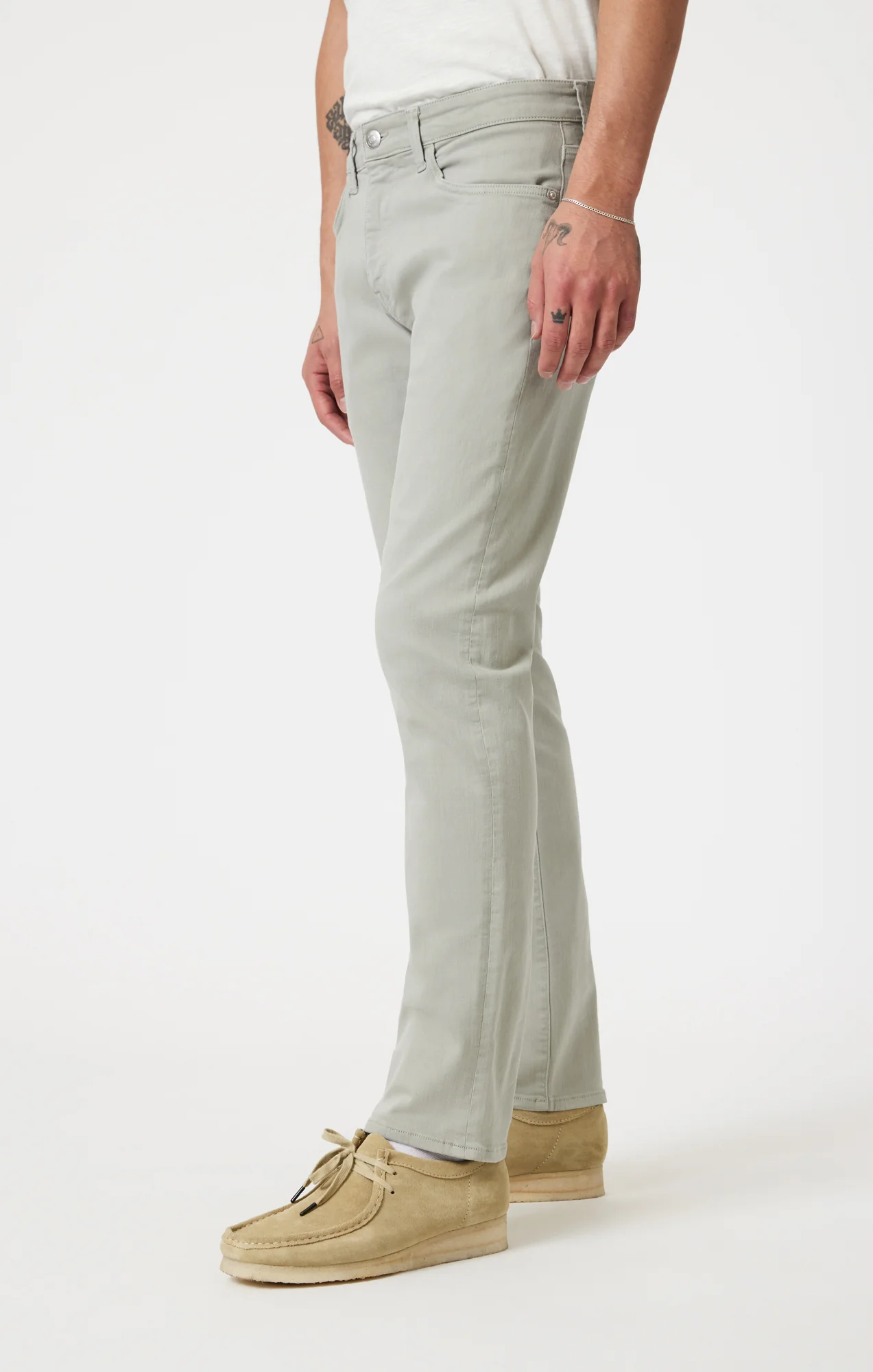 MARCUS SLIM STRAIGHT LEG IN LIGHT SAGE SUPERMOVE - Image 5