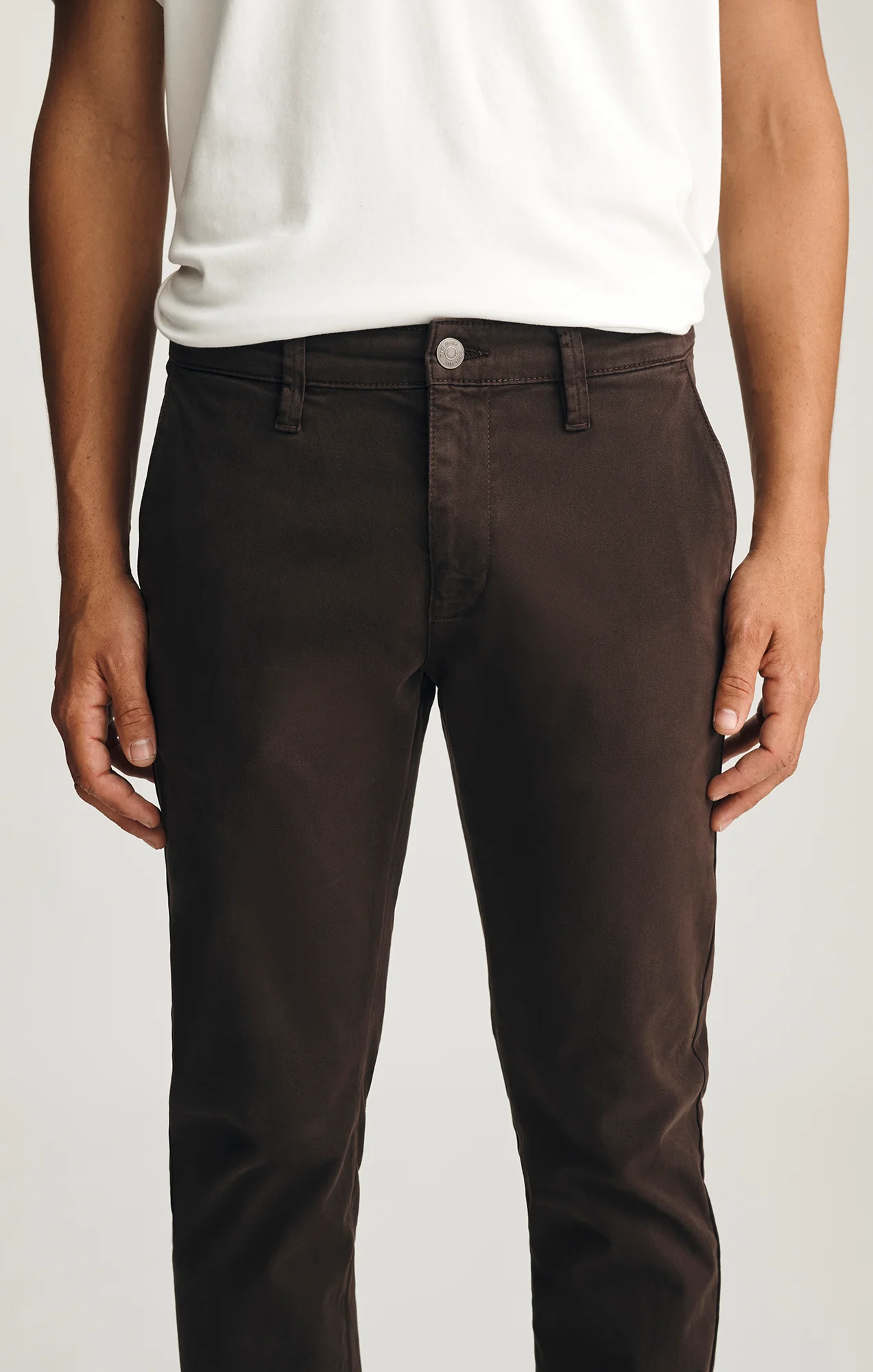 MILTON SLIM STRAIGHT CHINO IN AFTER DARK CASUAL TWILL - Image 3