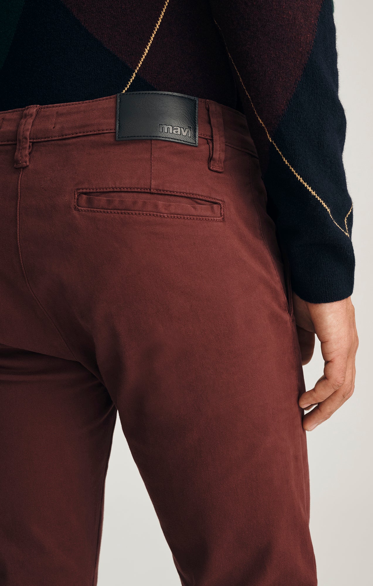 MILTON SLIM STRAIGHT CHINO IN PORT ROYALE CASUAL TWILL - Image 5