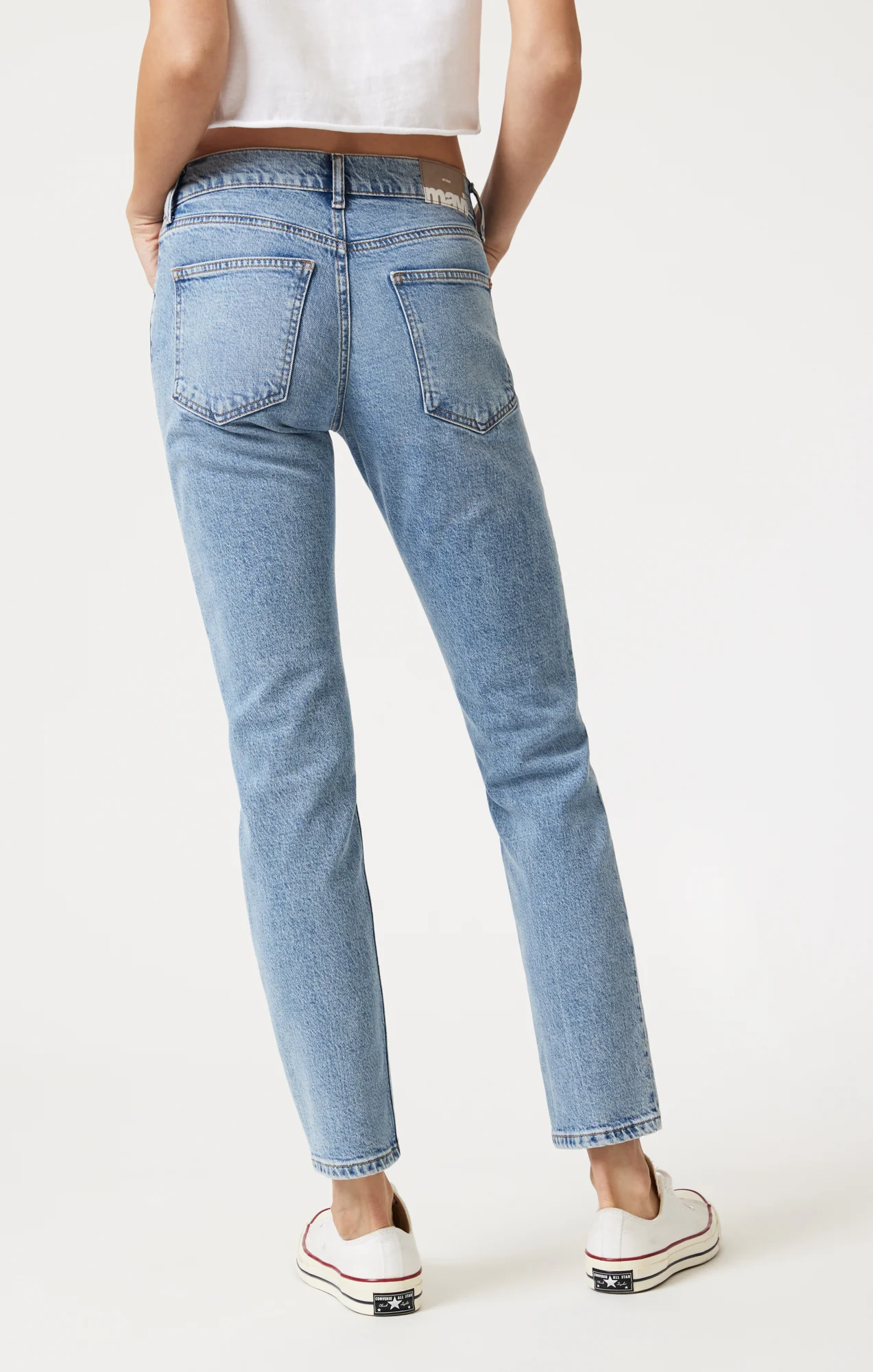 MIRELLA STRAIGHT LEG IN LIGHT BRUSHED CLASSIC BLUE - Image 4