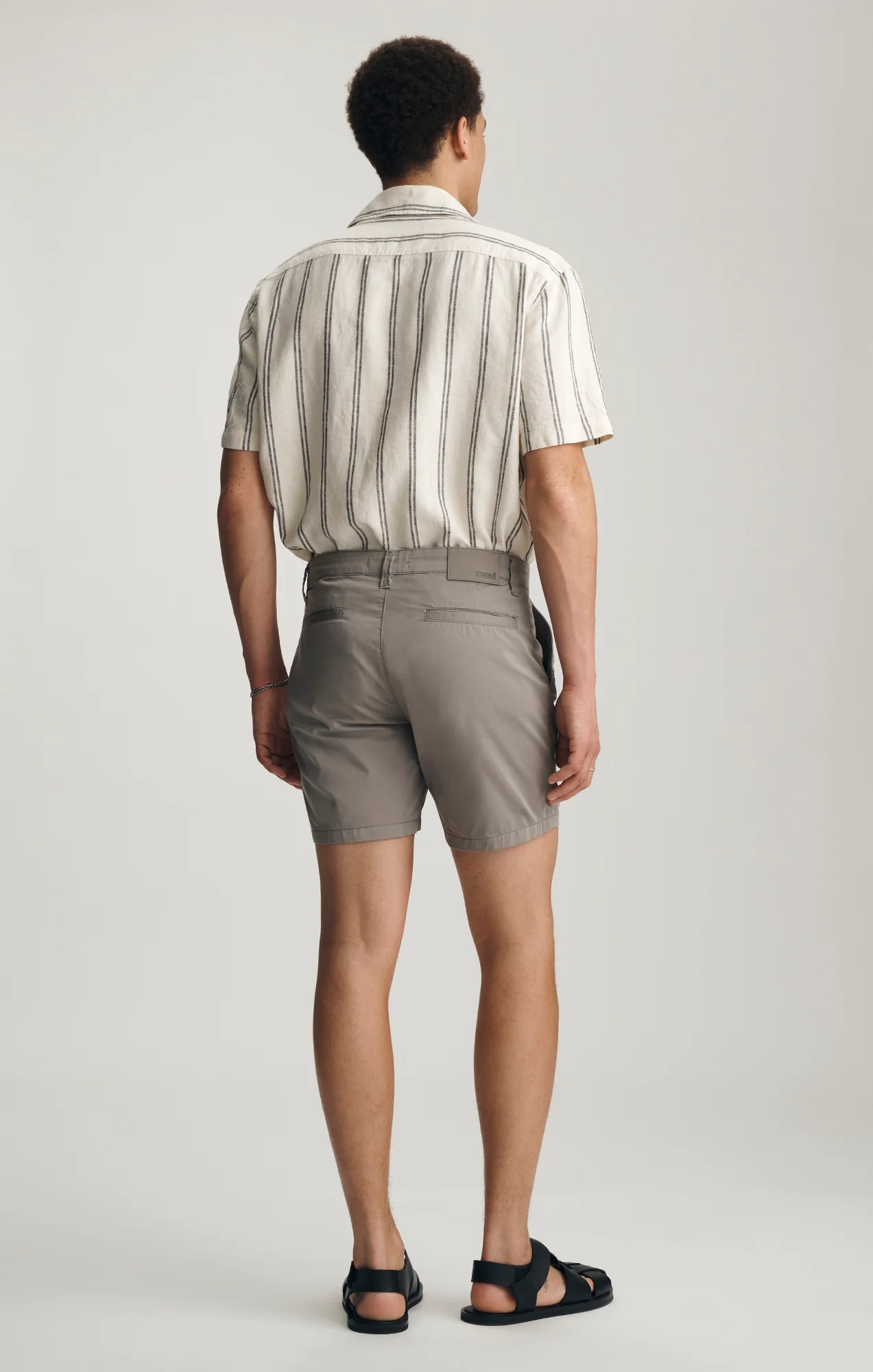 NATE CHINO SHORTS IN FOGGY CITY SMART - Image 4