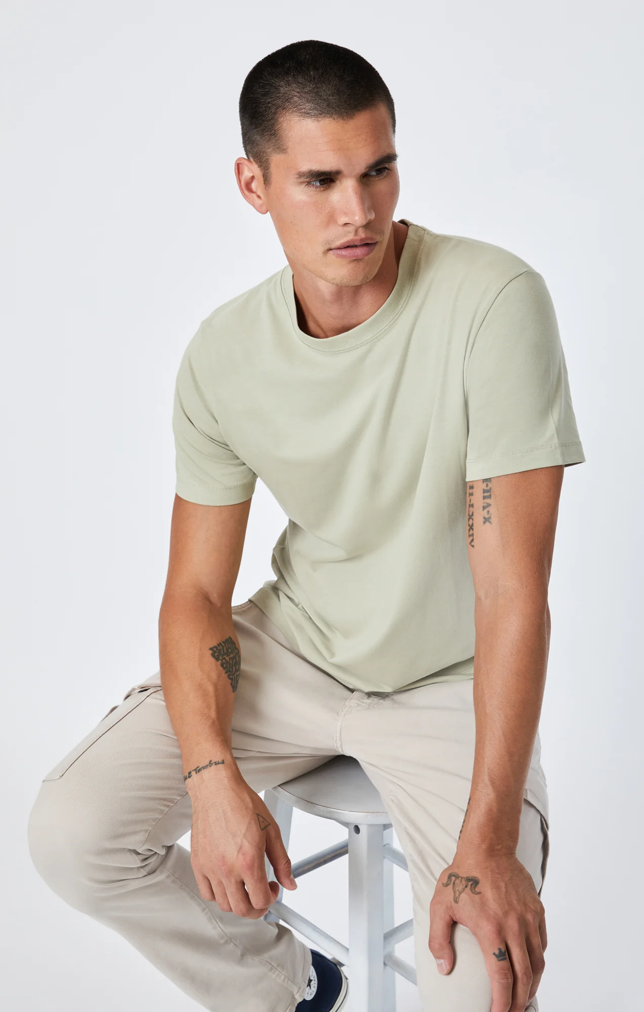 T-SHIRT IN TEA NATURAL DYE - Image 7
