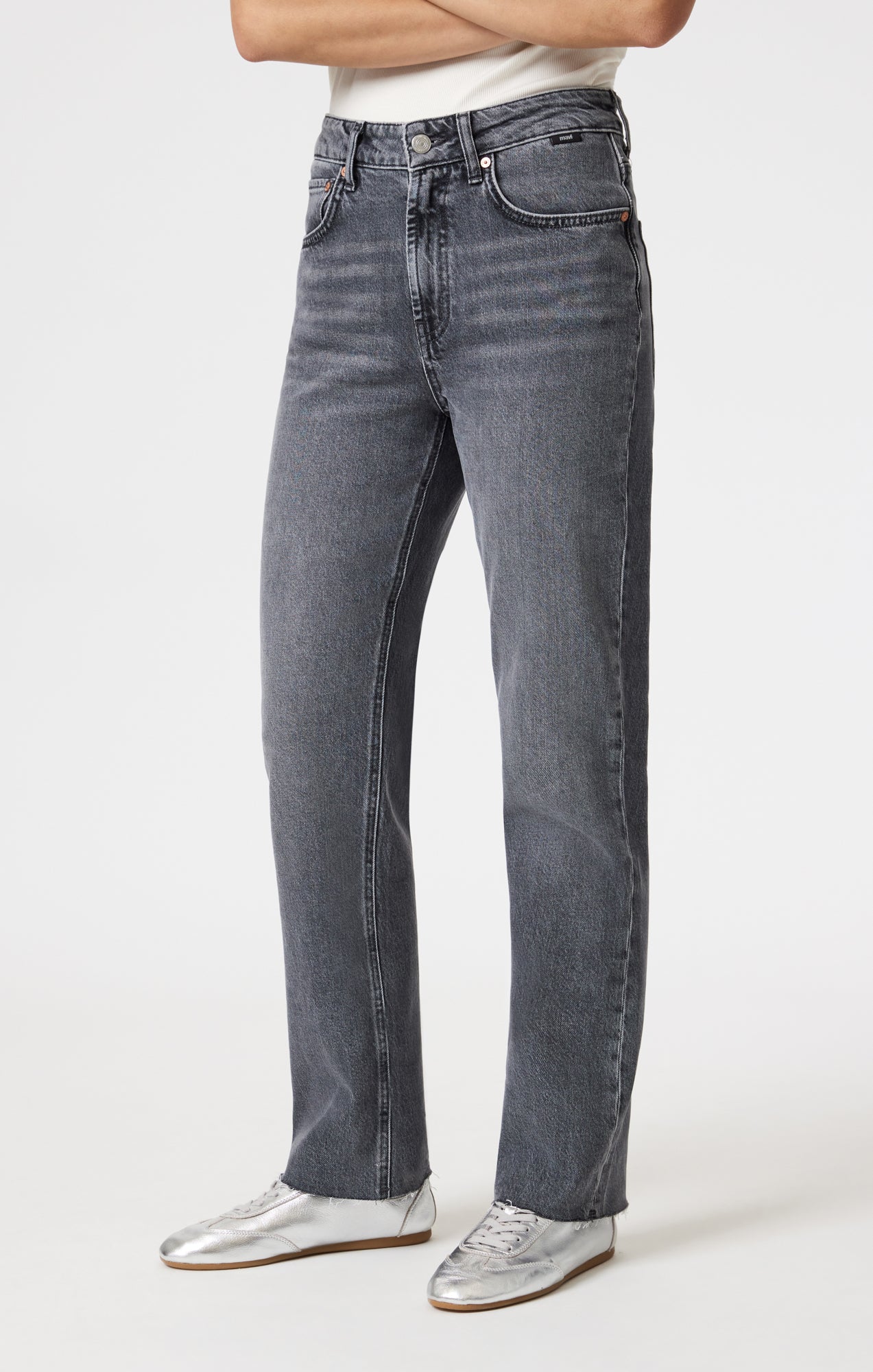 NEW YORK STRAIGHT LEG IN MID SMOKE CLASSIC BLUE - Image 3