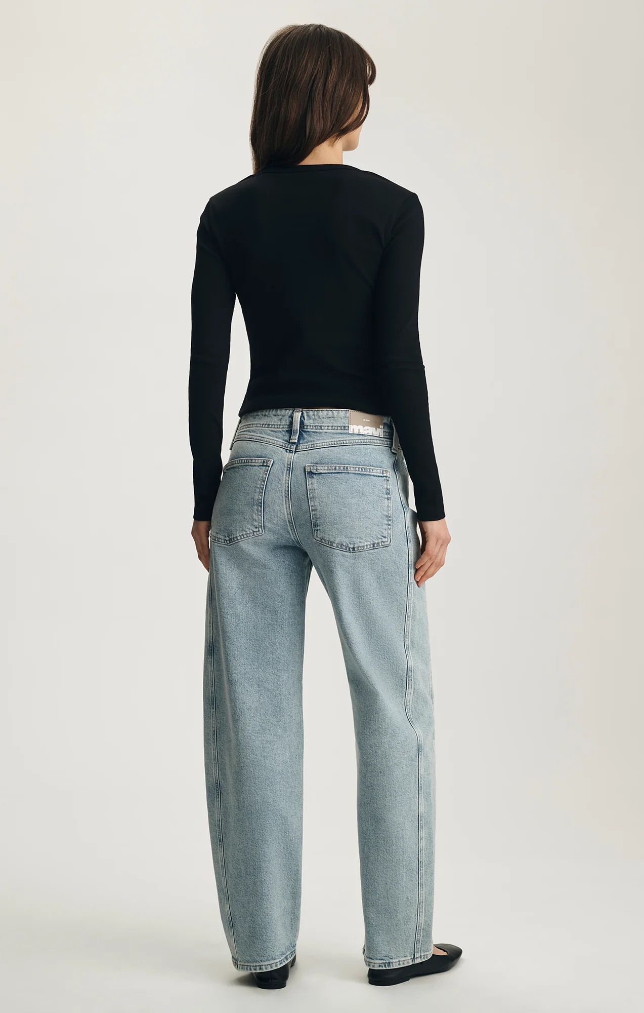 NICA TWISTED BARREL IN LIGHT USED DENIM - Image 4