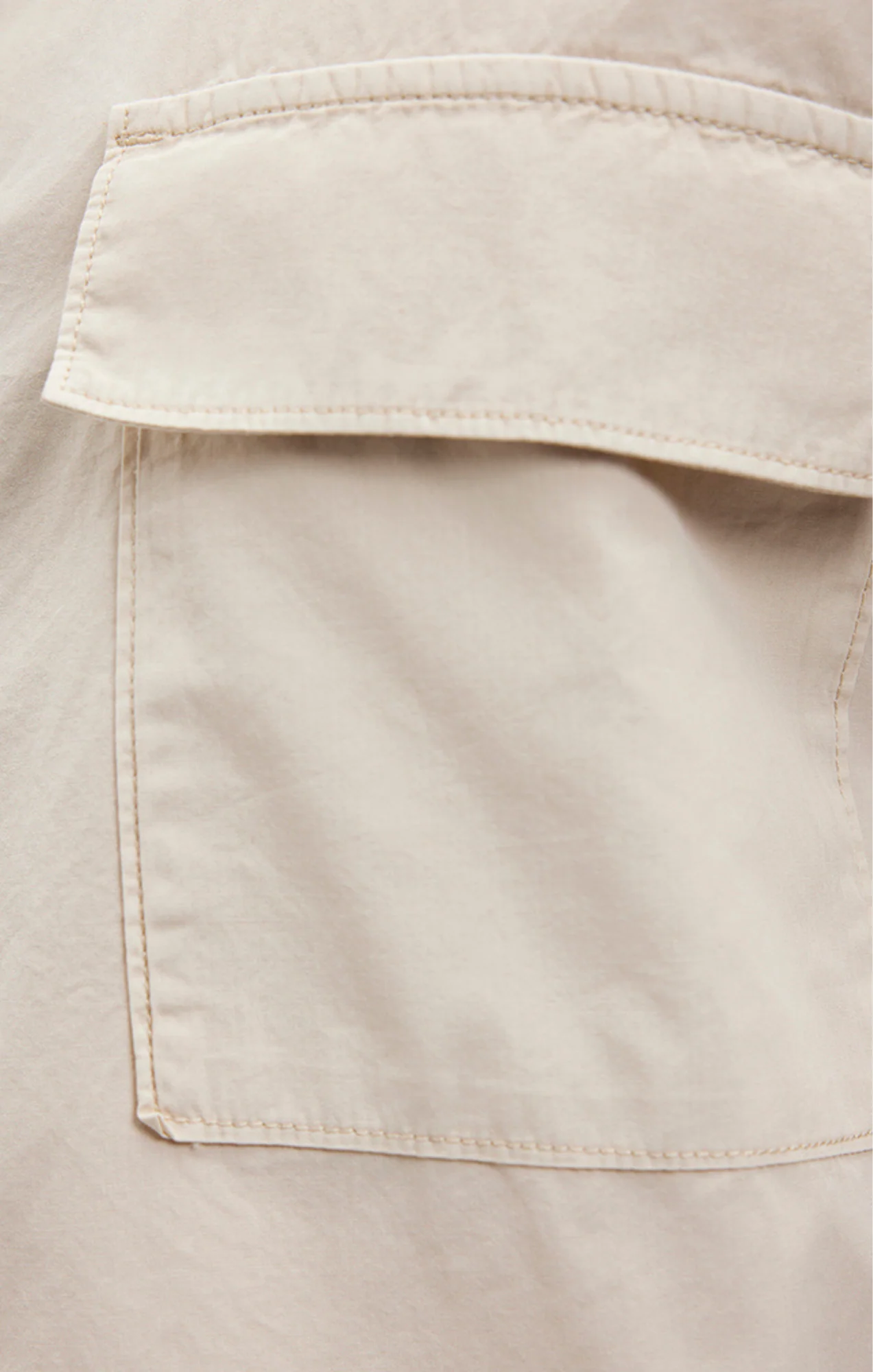 ONE POCKET BUTTON-UP SHIRT IN SILVER BIRCH - Image 6