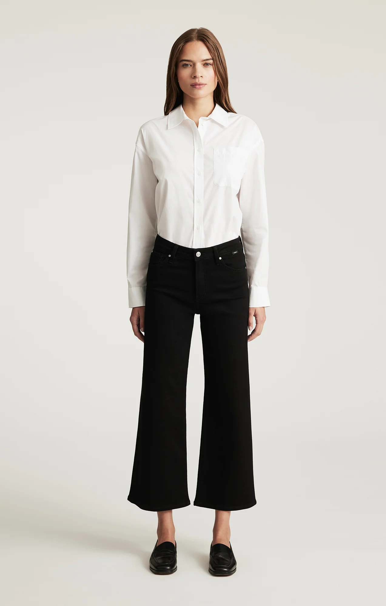PALOMA WIDE LEG IN BLACK FLEX BLUE - Image 3