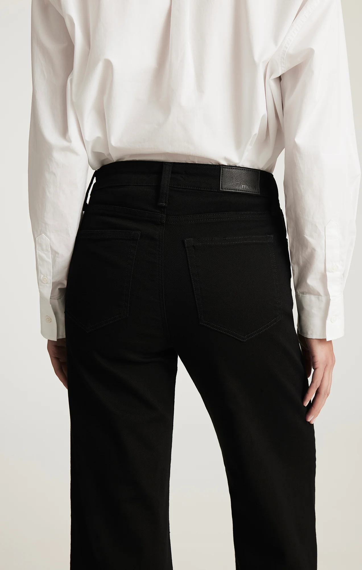 PALOMA WIDE LEG IN BLACK FLEX BLUE - Image 6