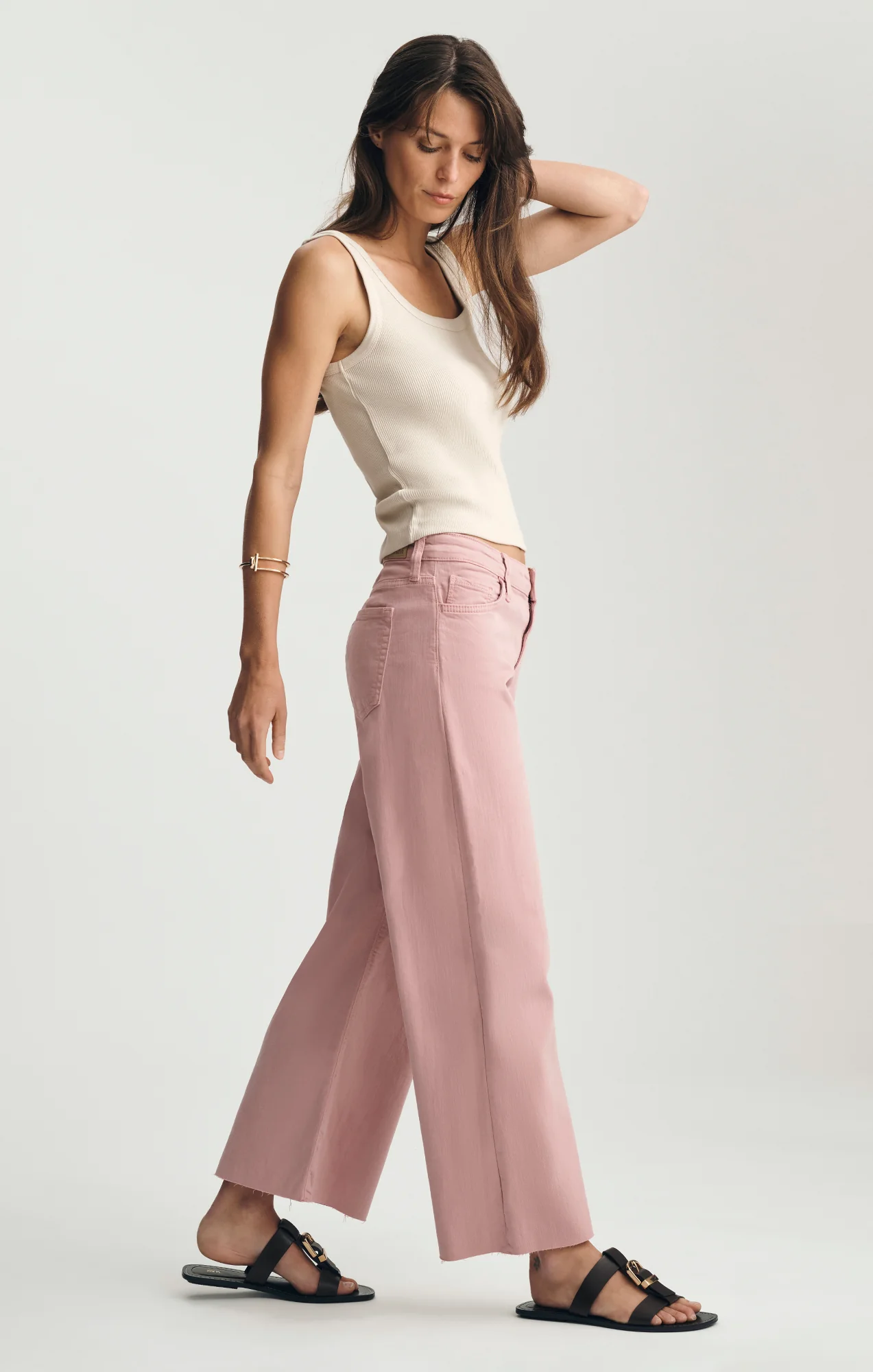 PALOMA WIDE LEG IN WILD ROSE FLEX BLUE - Image 2