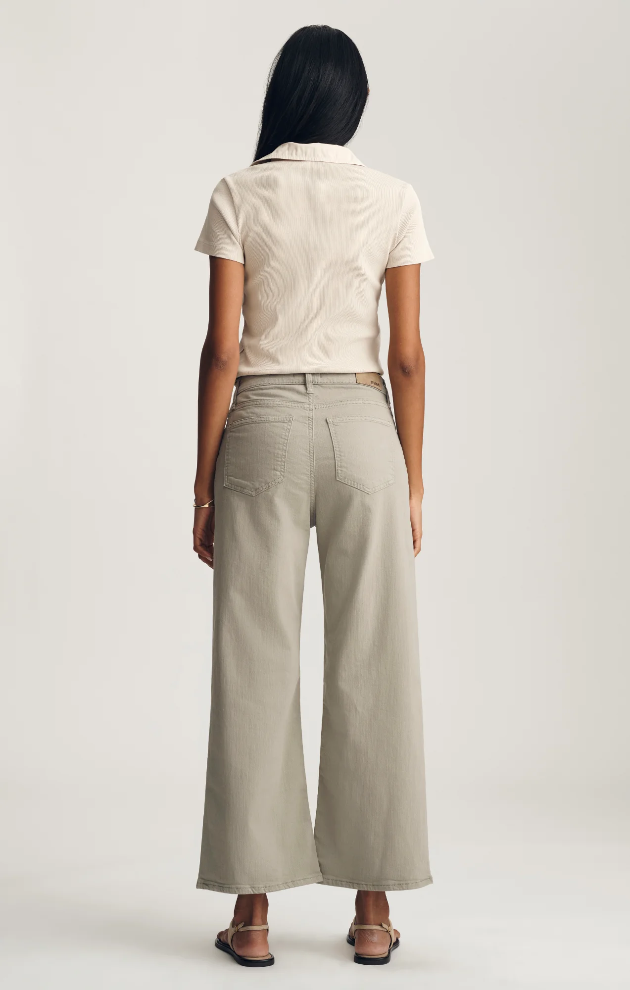 PALOMA WIDE LEG IN DESERT SAGE FLEX BLUE - Image 4