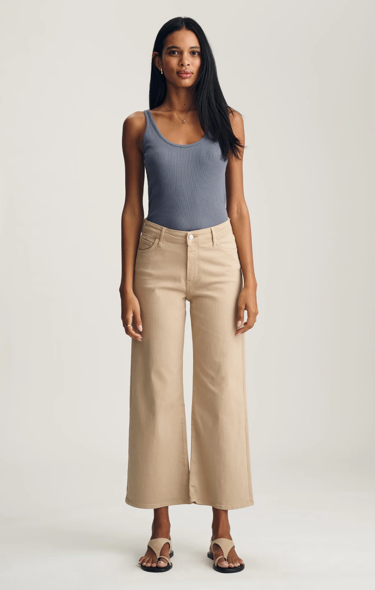 PALOMA WIDE LEG IN CORN SILK FLEX BLUE - Image 3