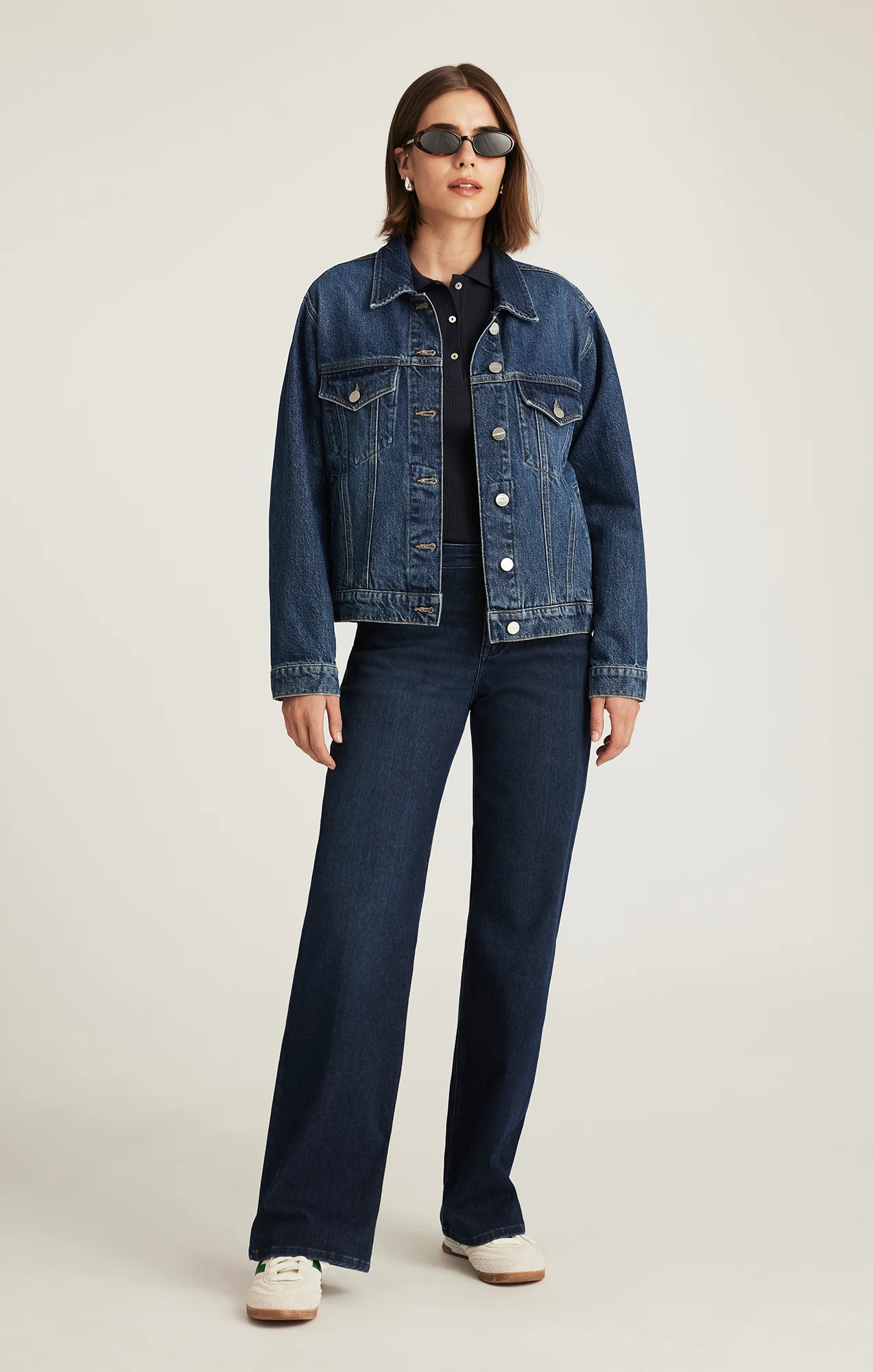 RUBY DENIM JACKET IN DARK BLUE ICON - Image 5