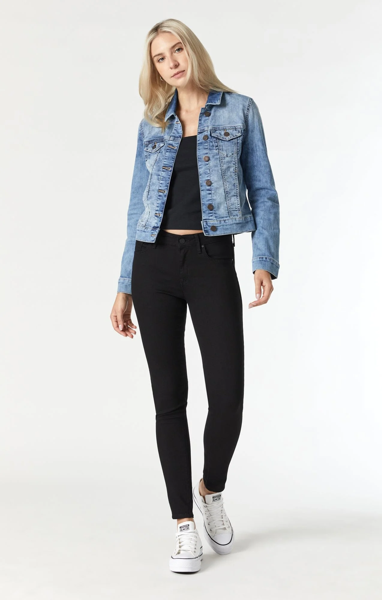SAMANTHA DENIM JACKET IN BLEACH RANDOM NOLITA - Image 5