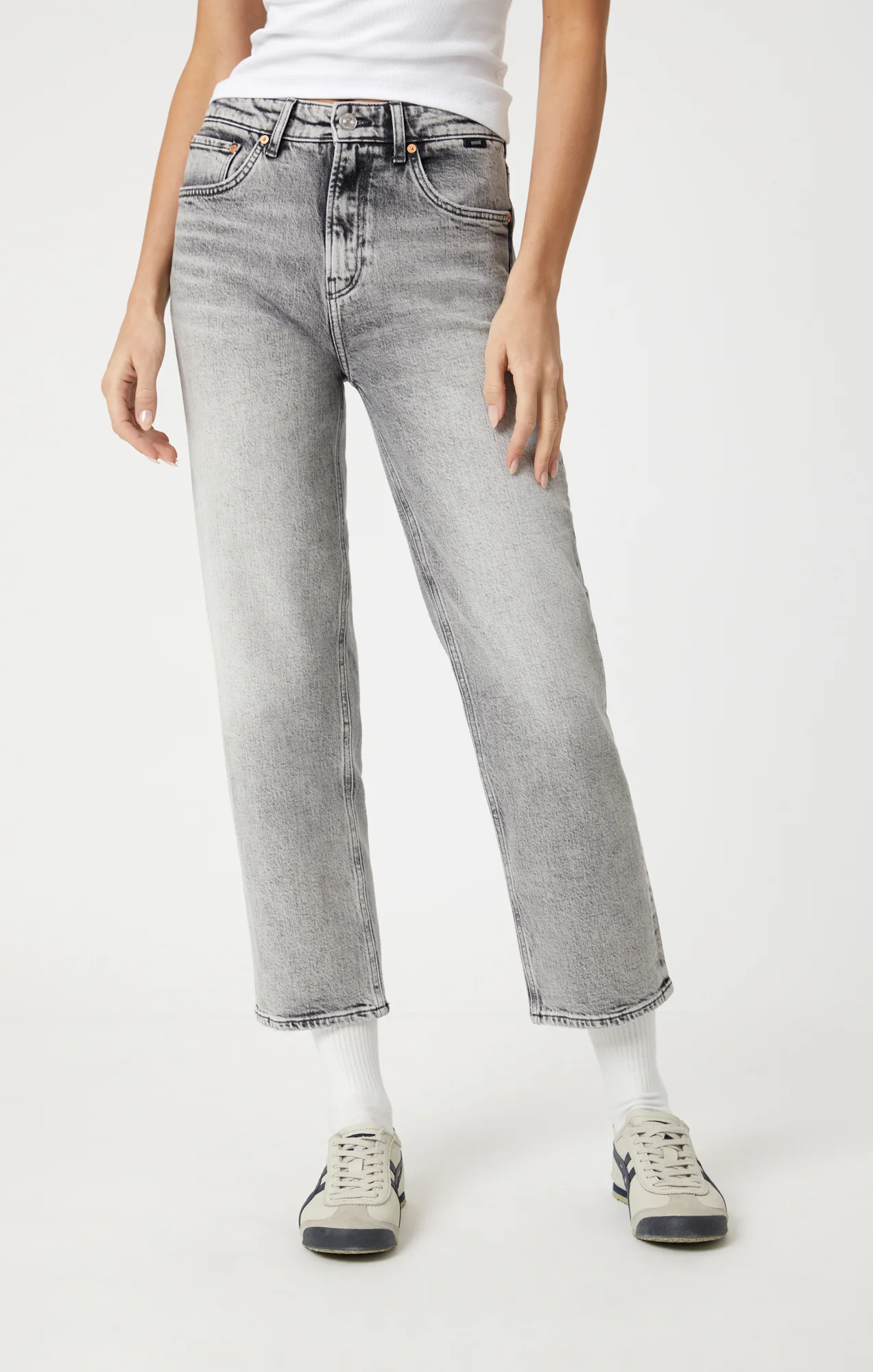 SAVANNAH STRAIGHT LEG IN SMOKE RECYCLED BLUE - Image 2