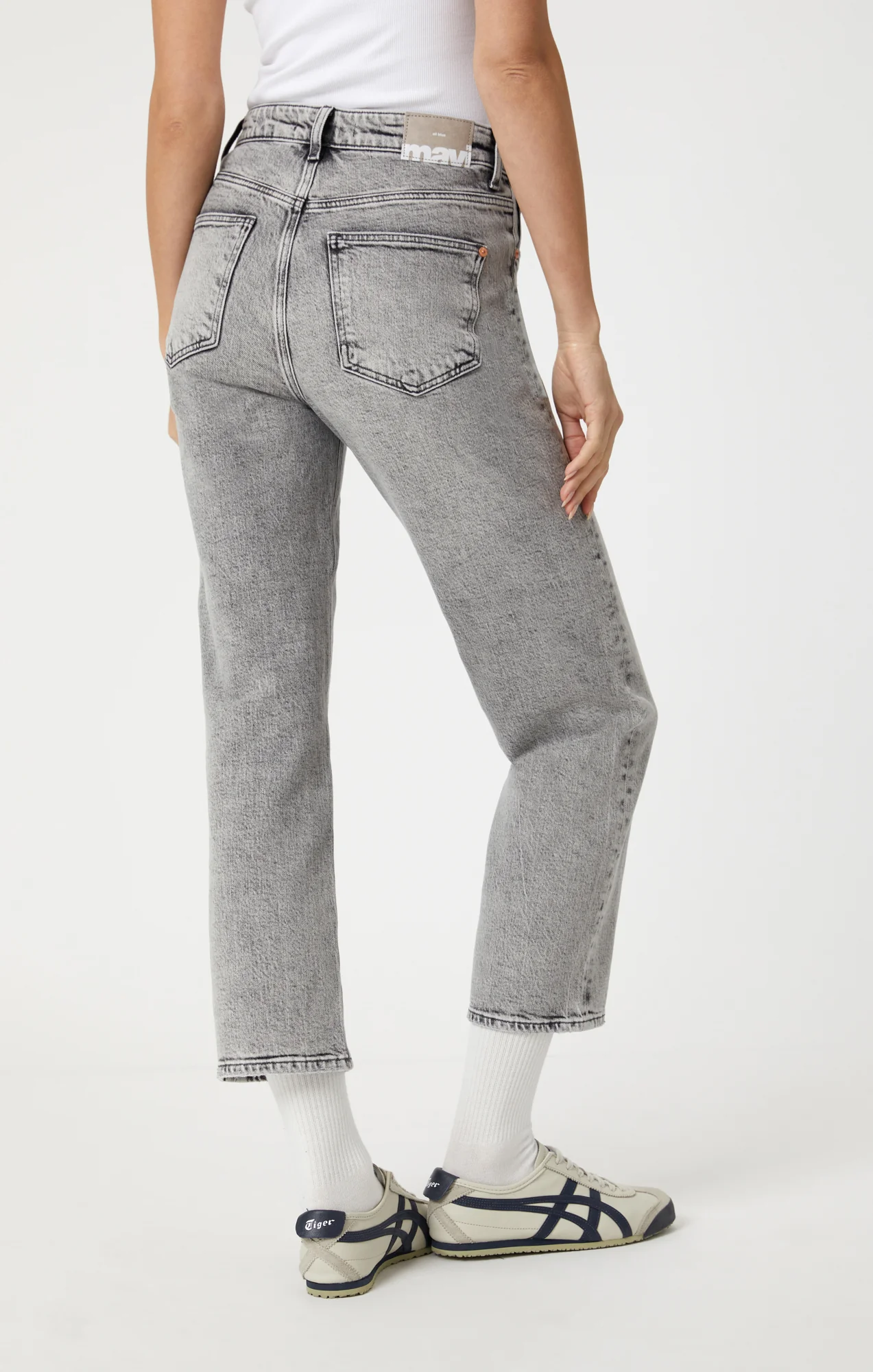 SAVANNAH STRAIGHT LEG IN SMOKE RECYCLED BLUE - Image 4