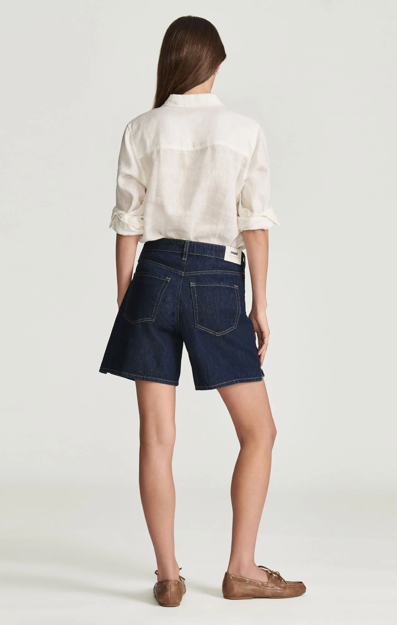 SIENA SHORTS IN RINSE CLASSIC DENIM - Image 2