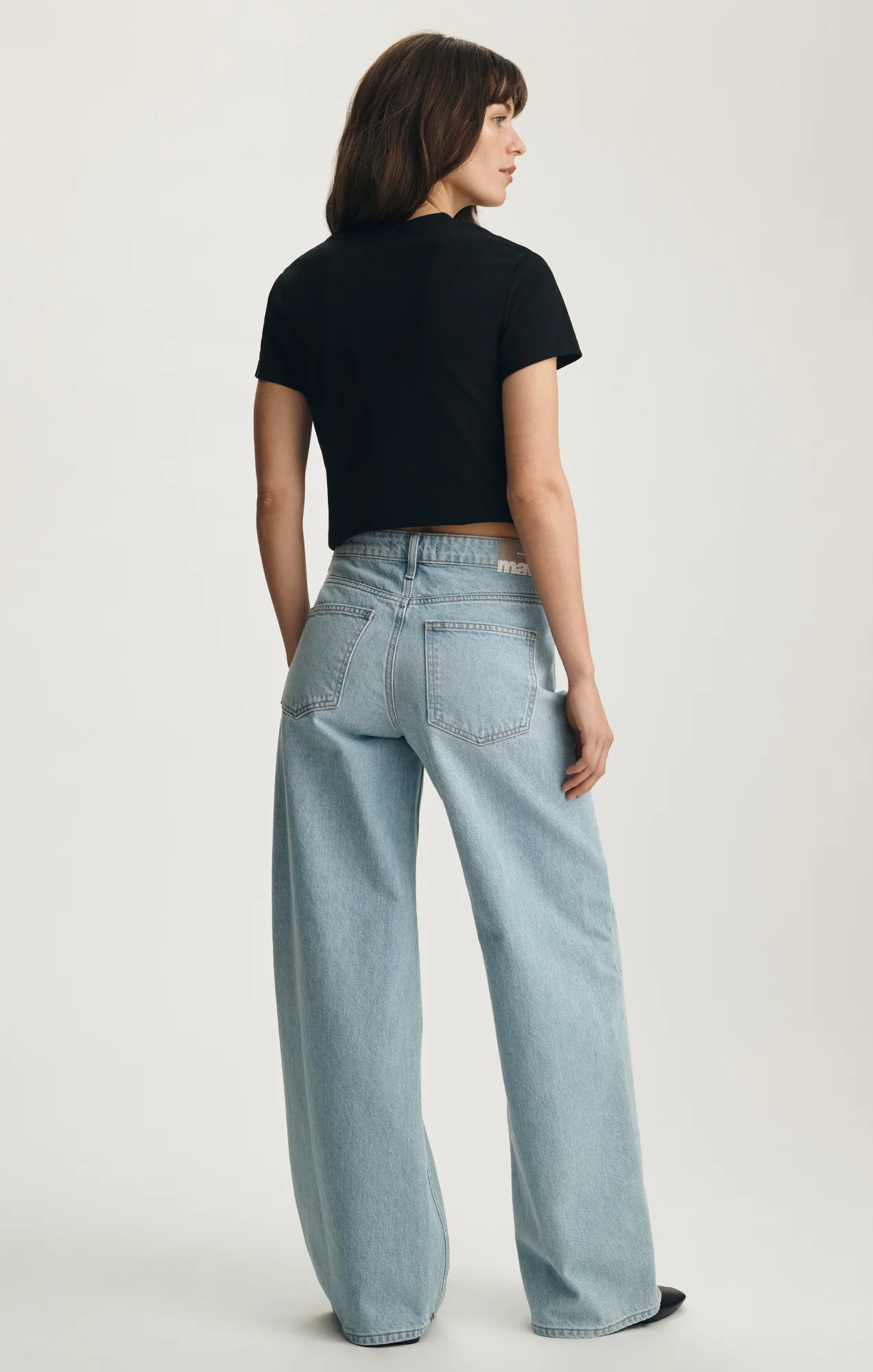 SIENA WIDE LEG IN LIGHT CLASSIC DENIM - Image 4