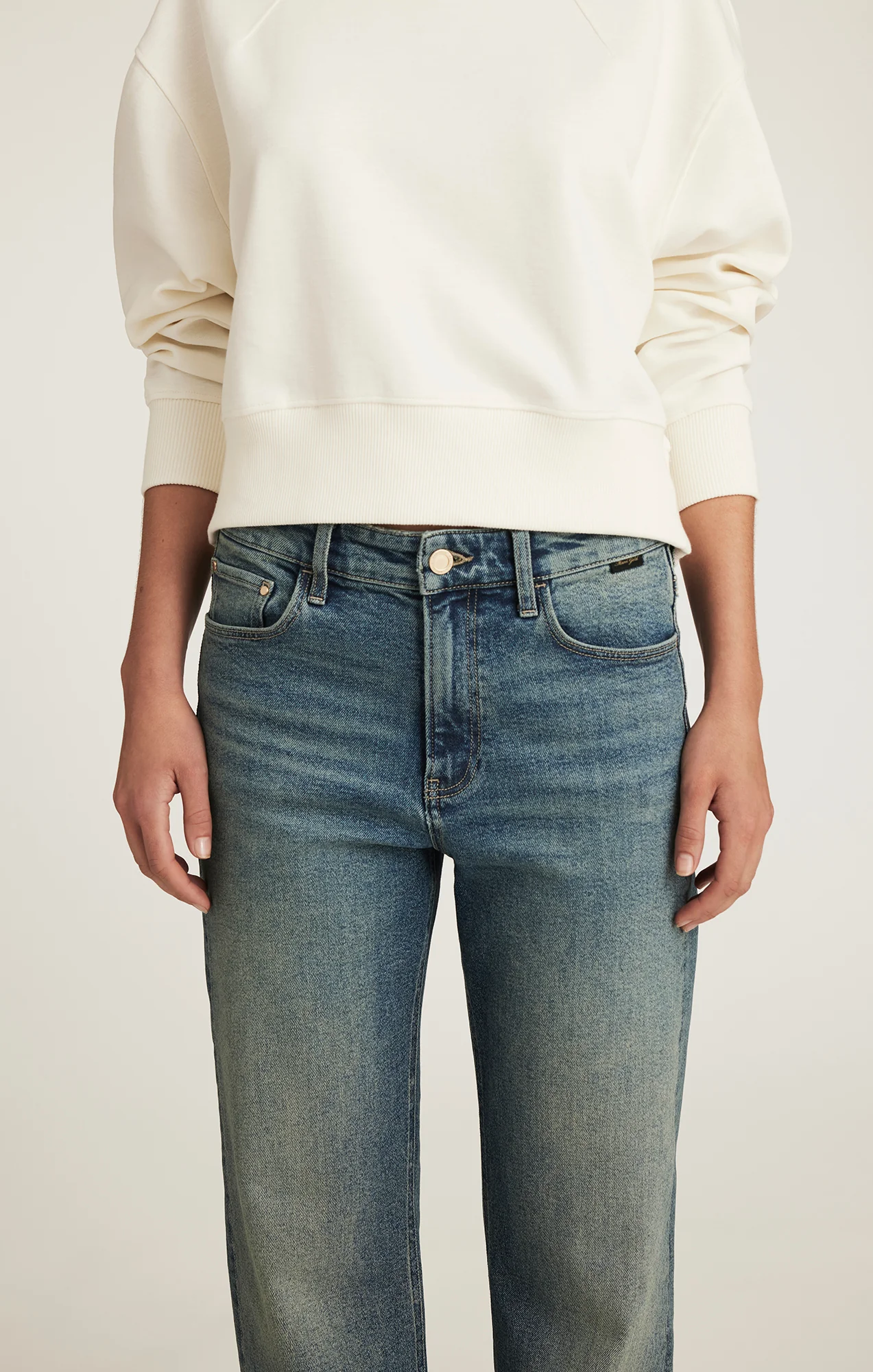 TAYLOR STRAIGHT LEG IN MID USED GOLD PREMIUM - Image 5