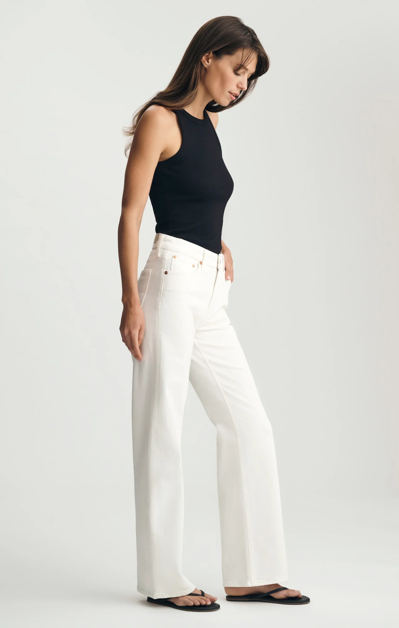 TAYLOR STRAIGHT LEG IN OFF-WHITE CLASSIC BLUE - Image 2